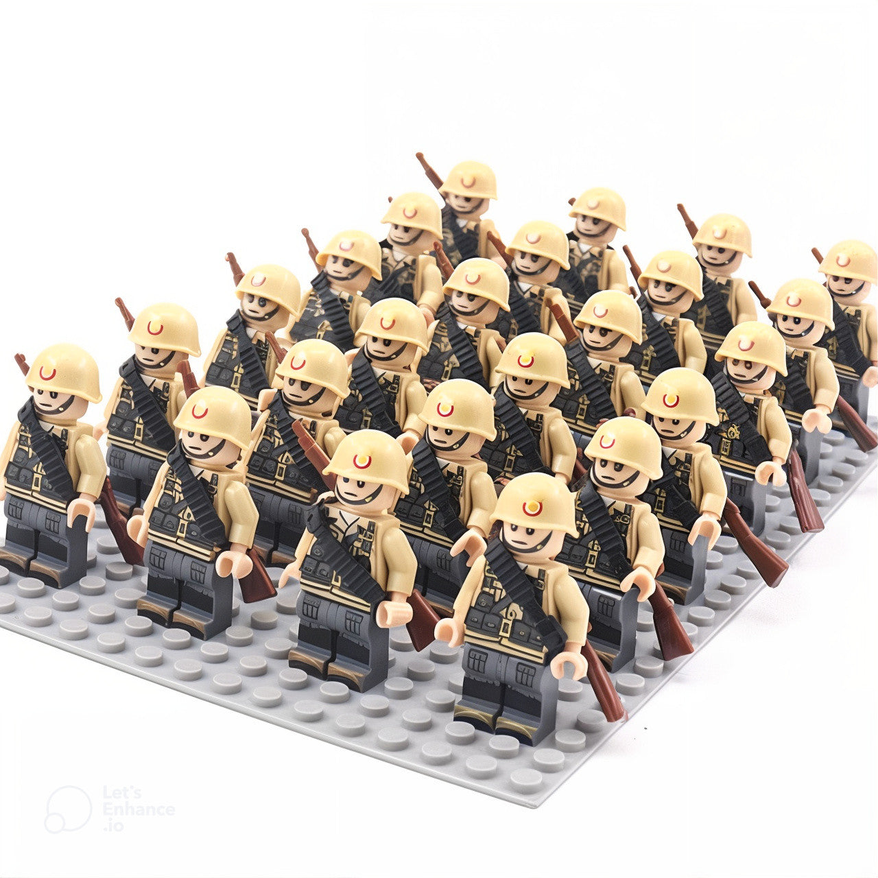 Italian WWII Soldiers (24 Figures)