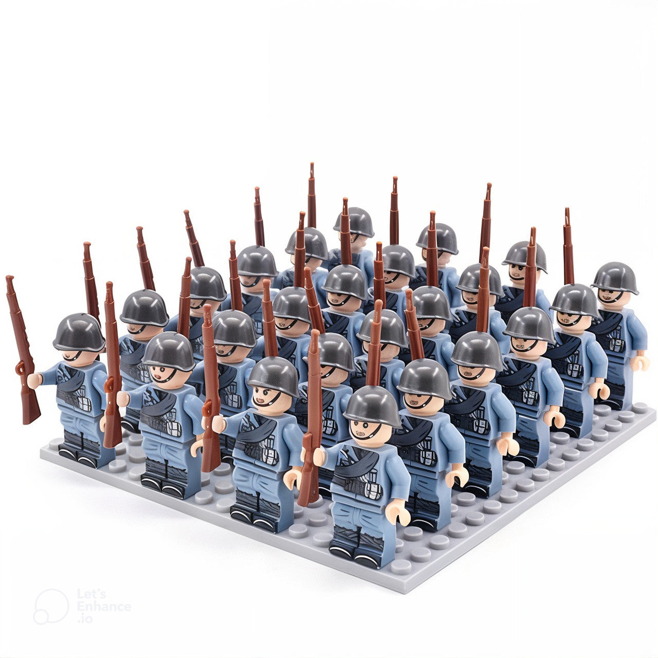 French WWII Soldiers (24 Figures)