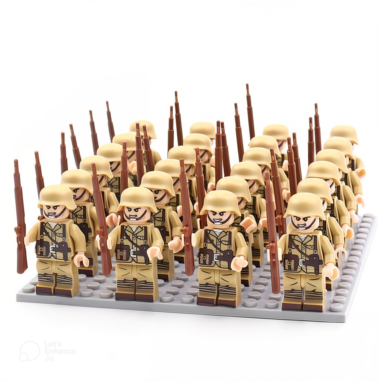 Italian WWII Soldiers (24 Figures)