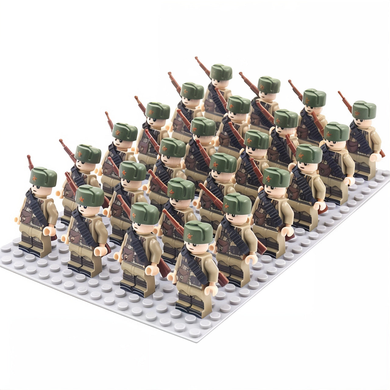 U.S.S.R. WWII Soldiers (24 Figures)