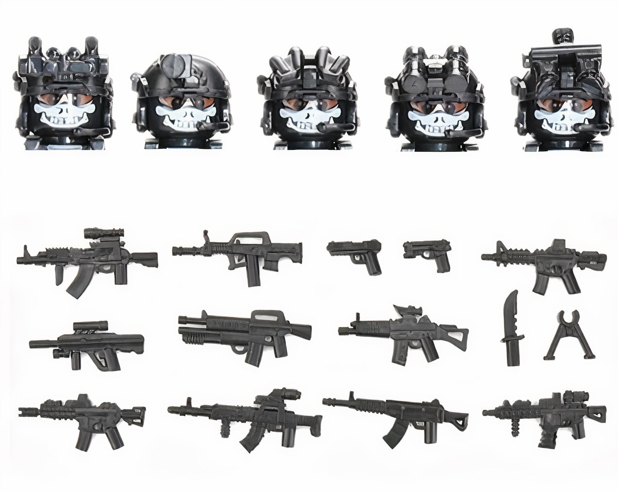 SWAT Ghost Unit (5 Figures)
