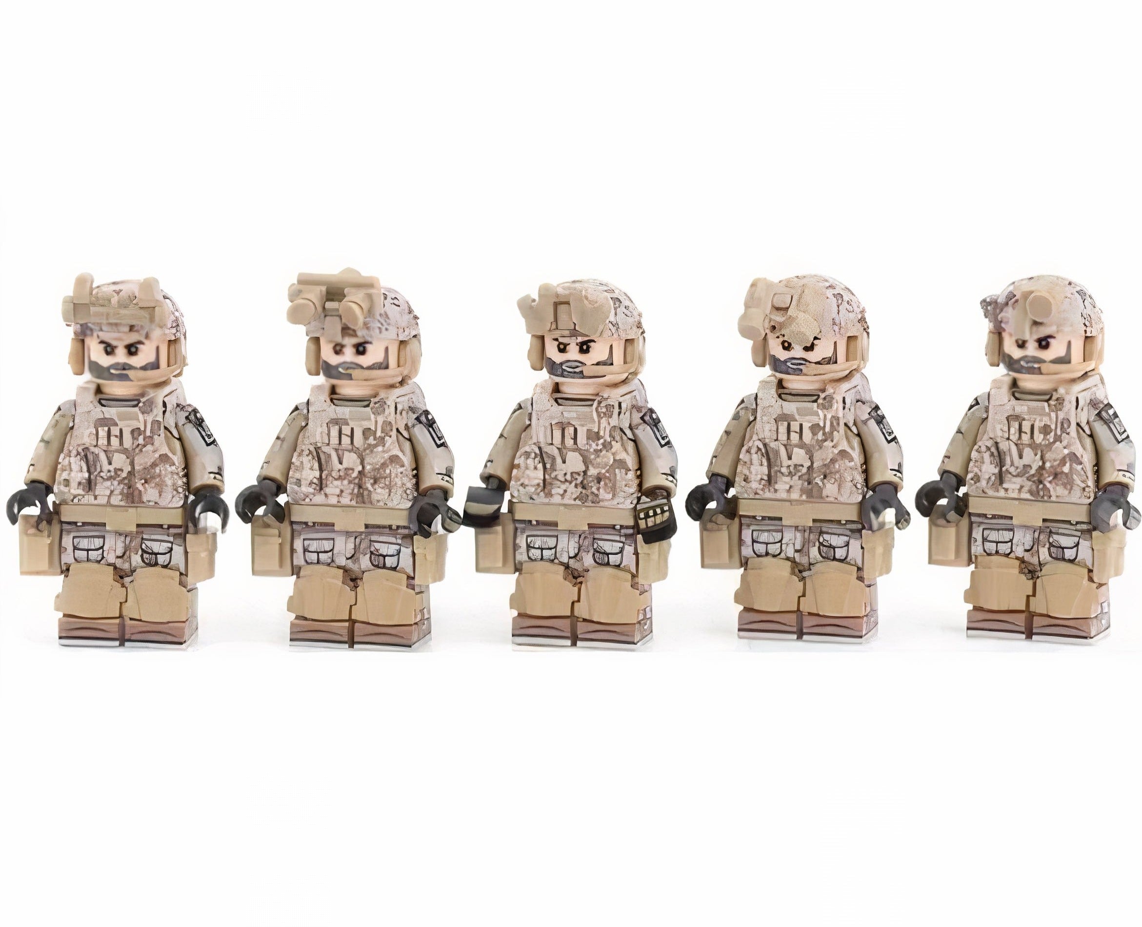 U.S. Army Rangers - Desert Camo (5 Figures)