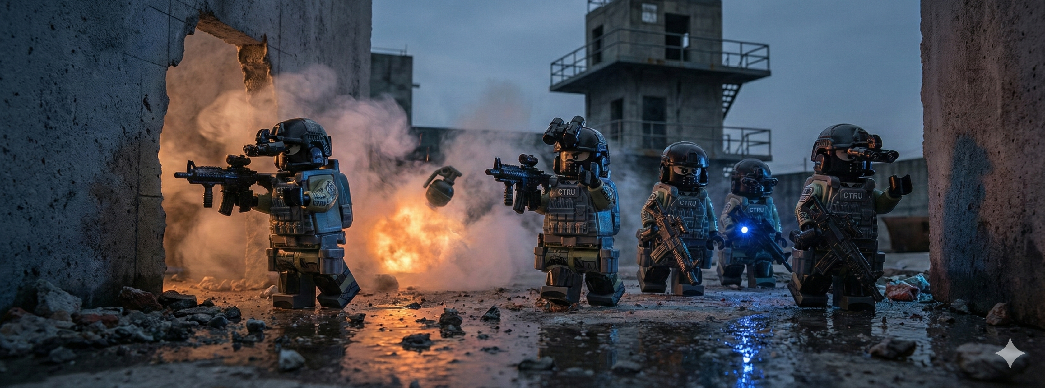 Counter Terrorism Response Unit (5 Figures)