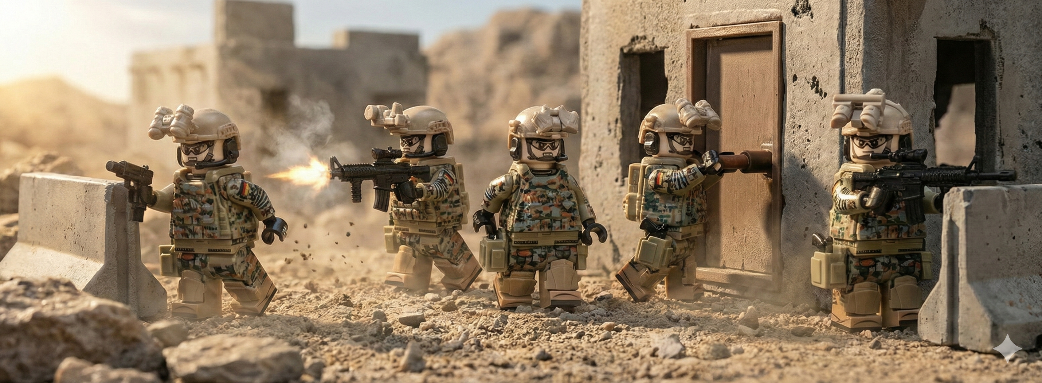 German KSK Special Forces (5 Figures)