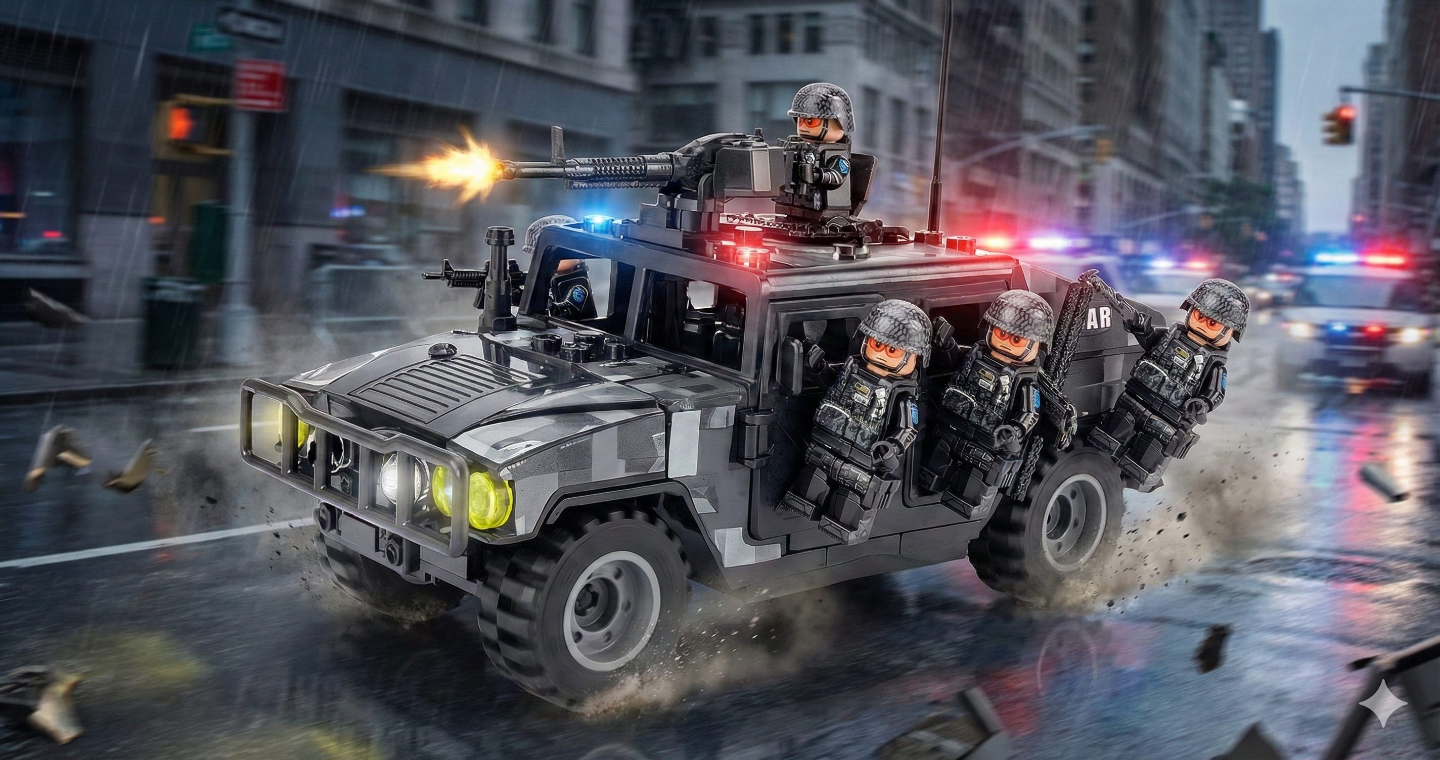 Military Armored Hummer