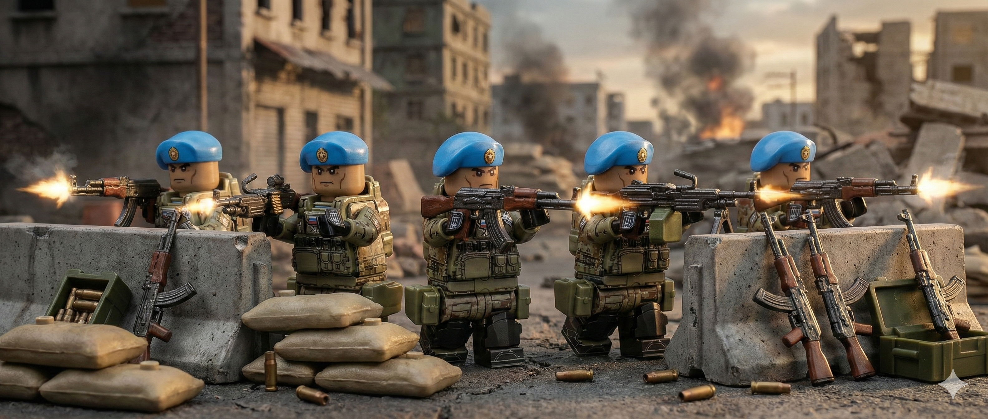 Russian Airborne Forces (5 Figures)