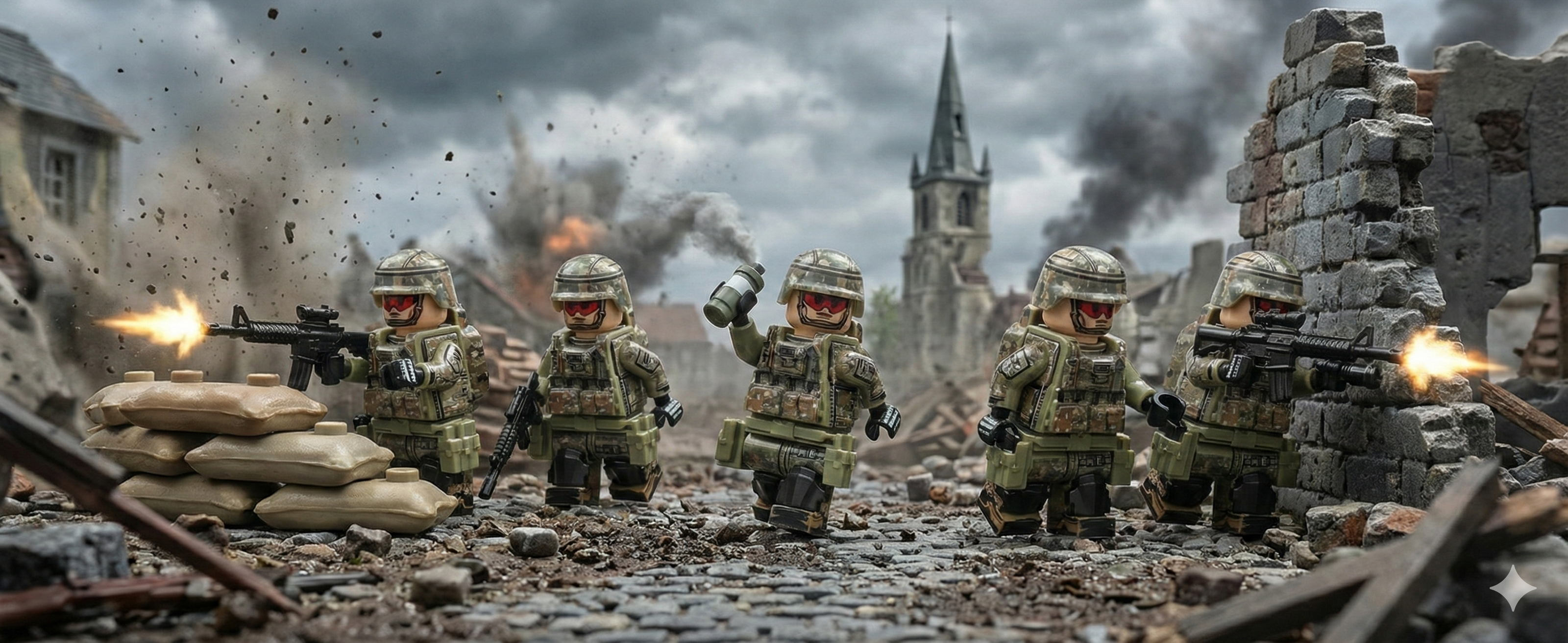 U.S. Army 101st Airborne Division (5 Figures)