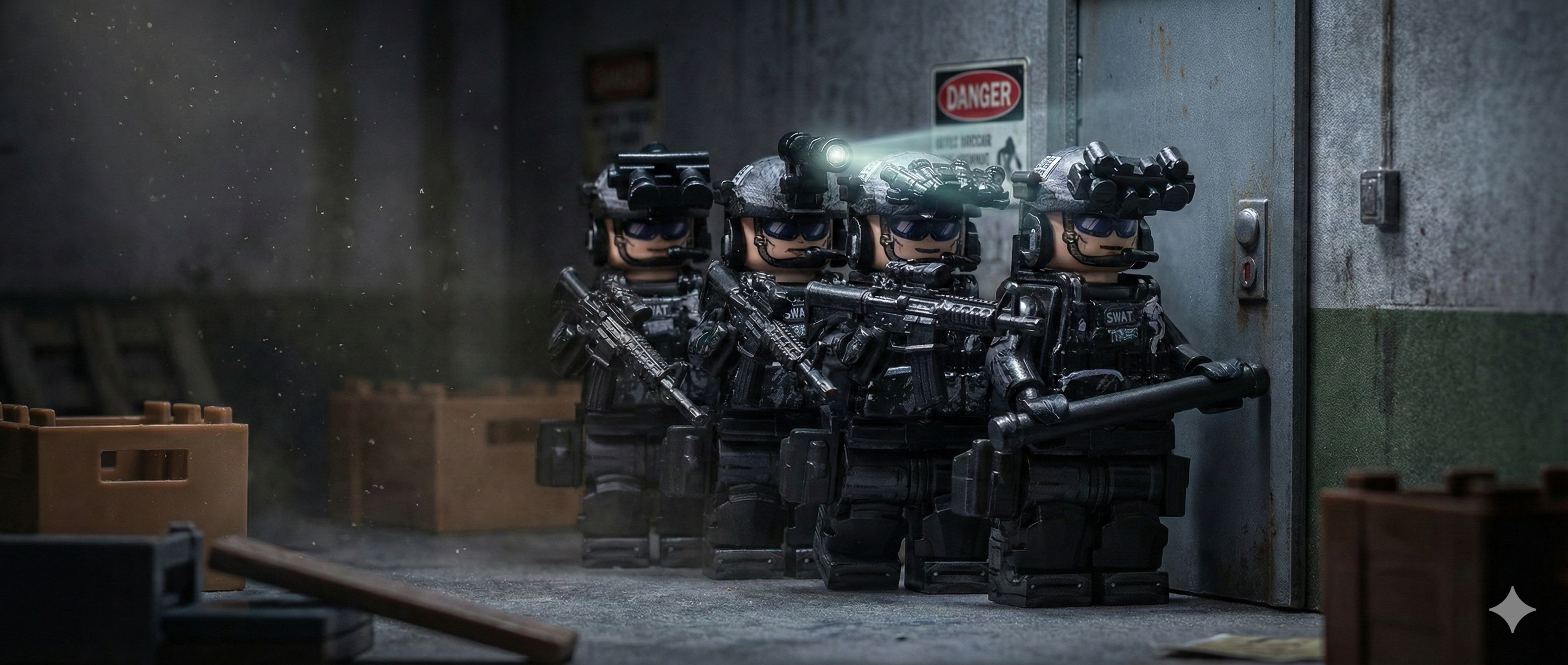 SWAT Hostage Rescue Team (5 Figures)