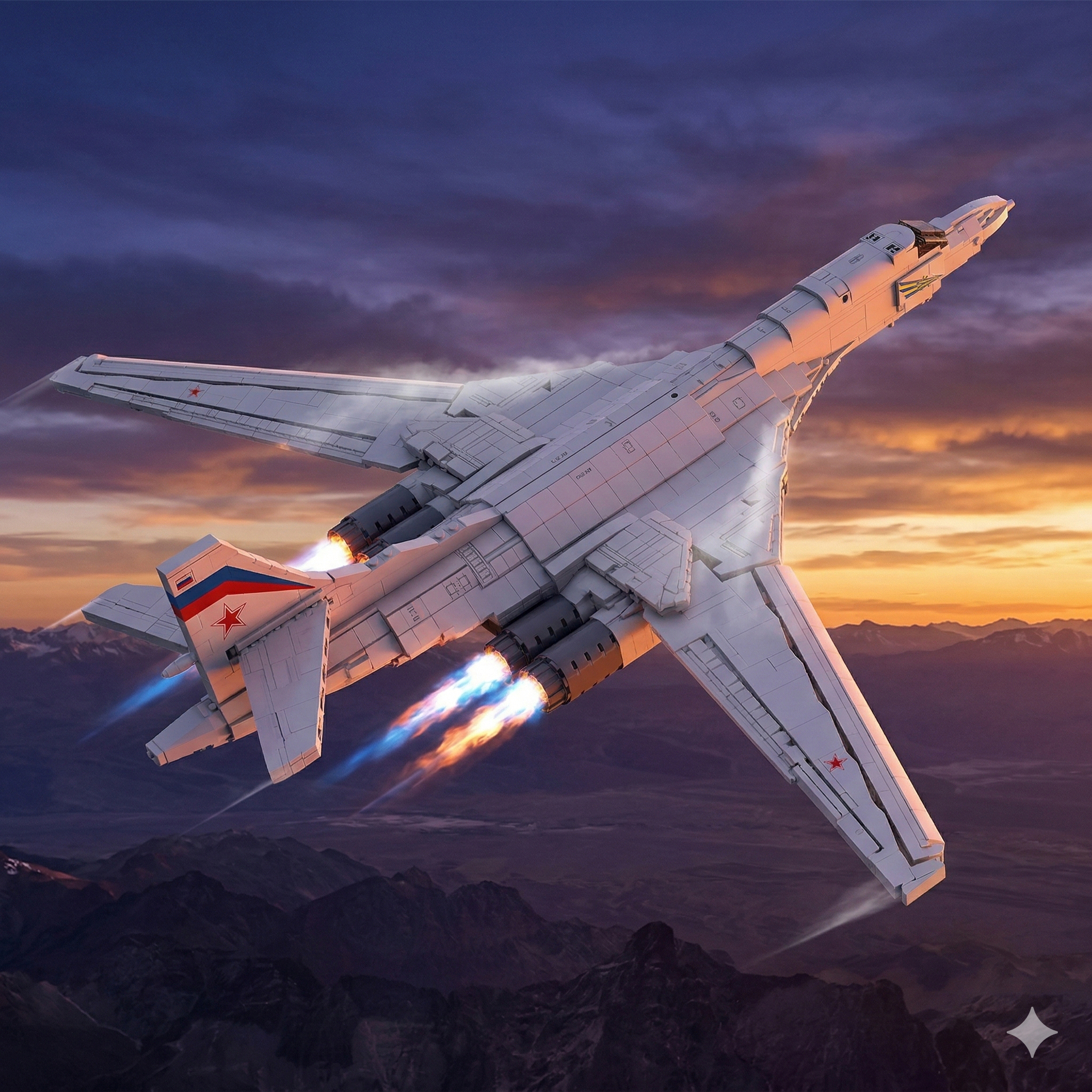 Tupolev Tu-160 Blackjack Strategic Bomber