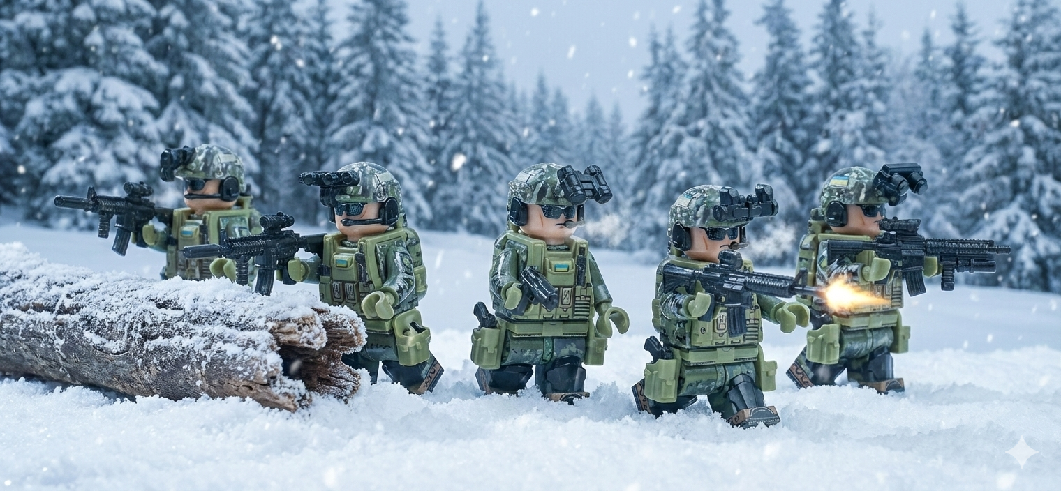 Ukrainian SOF Unit (5 Figures)