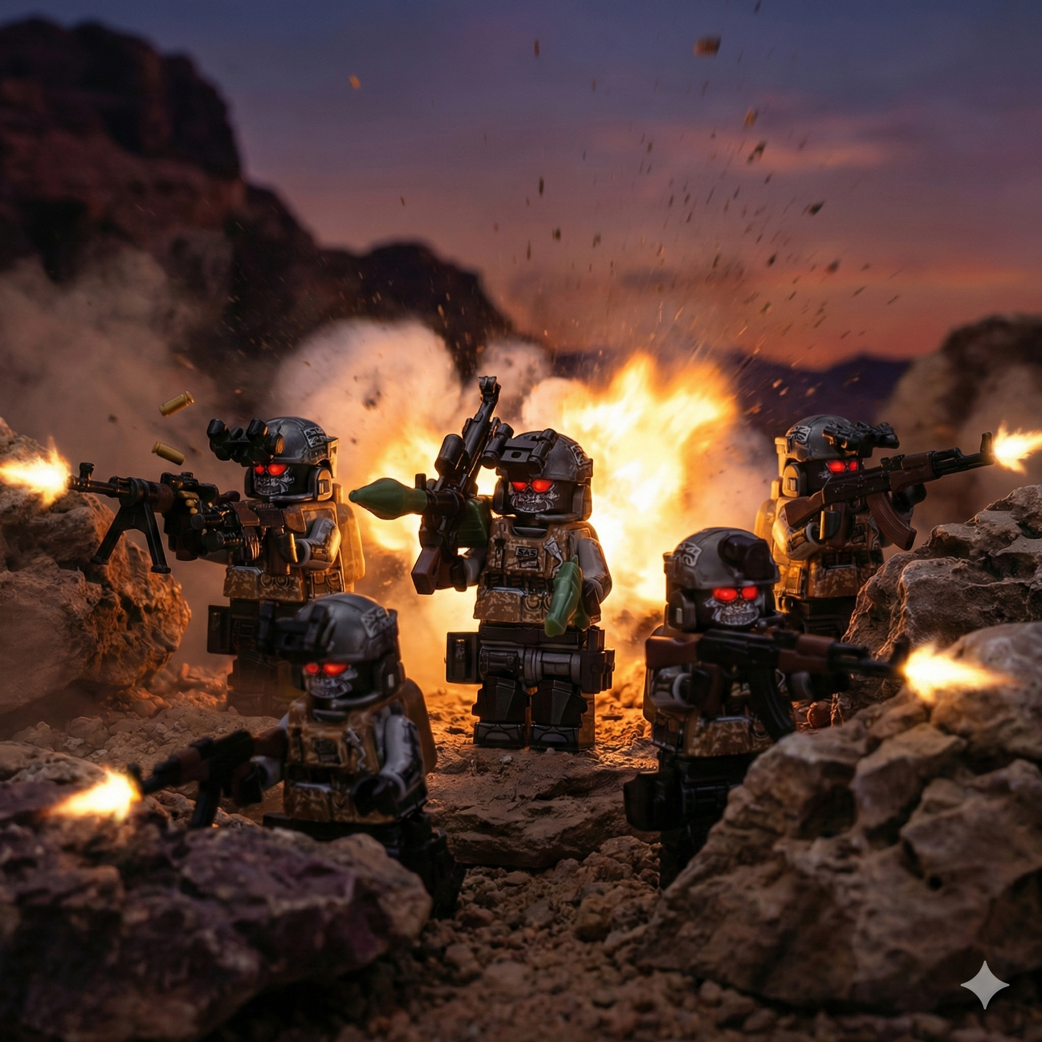 UK Ghost Special Reconnaissance Regiment (5 Figures)