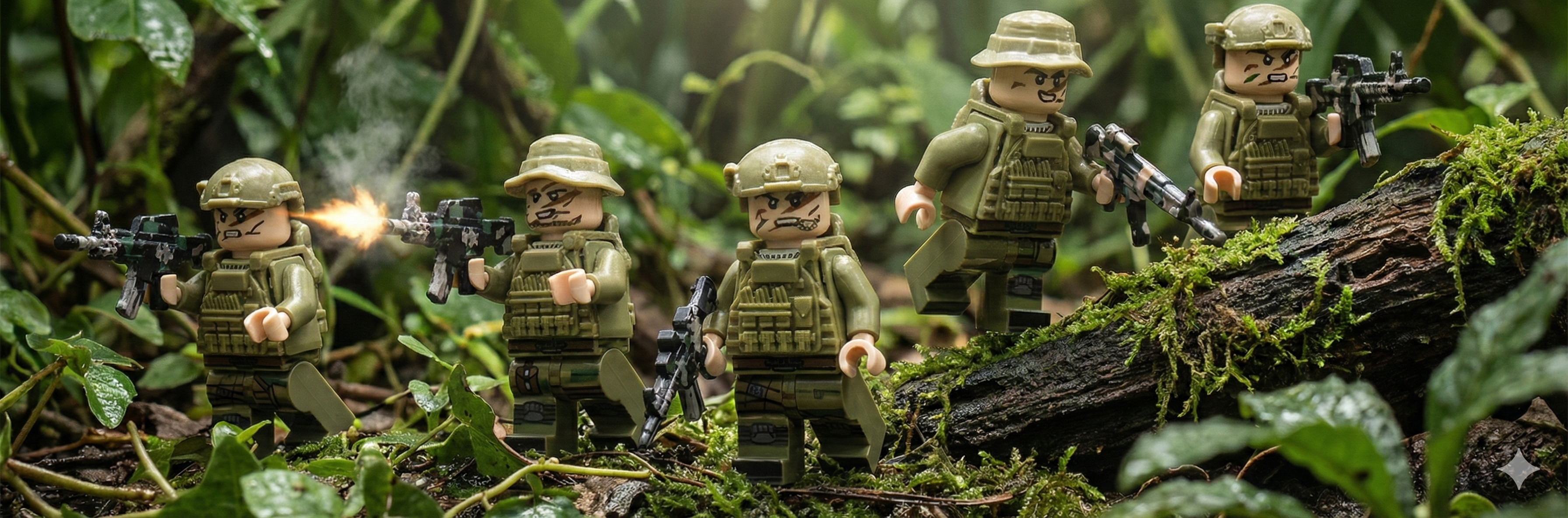 U.S. Army Green Berets (6 Figures)