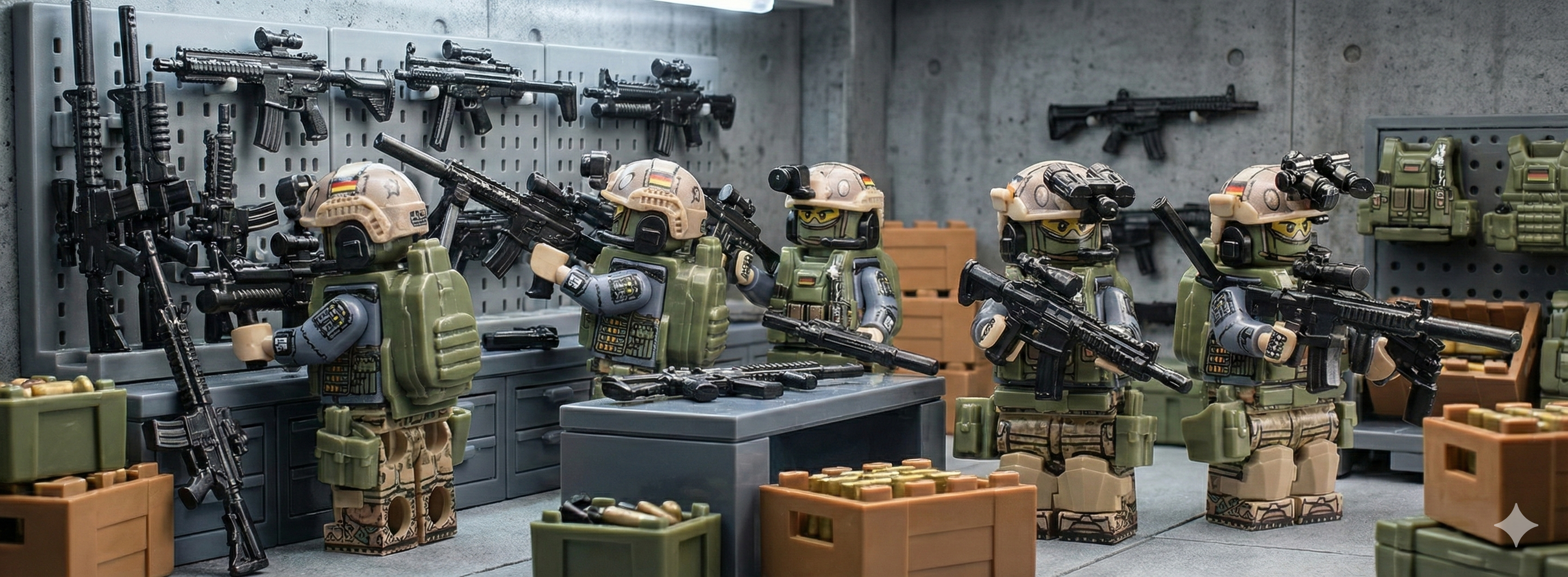 German Urban KSK Special Forces (5 Figures)