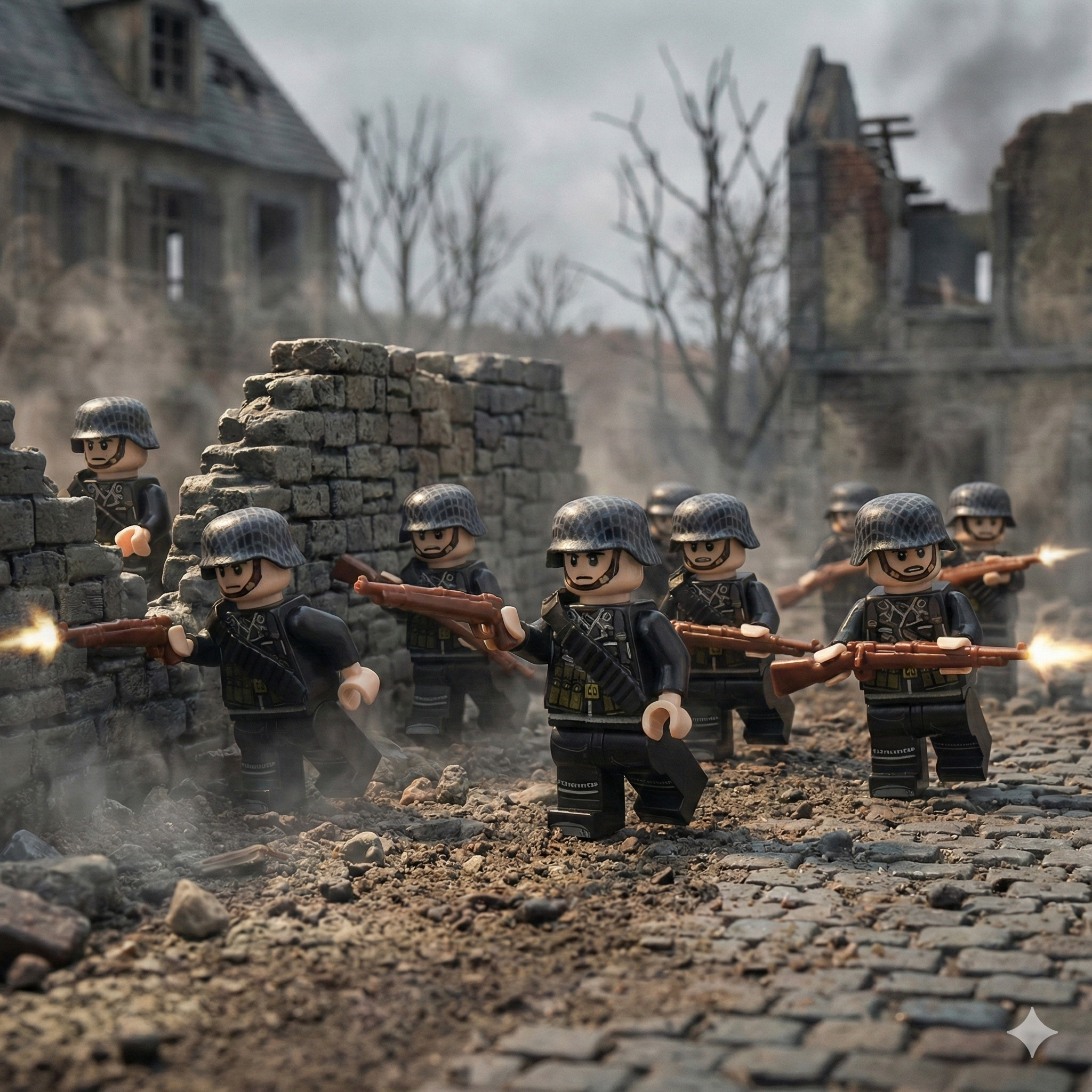 352nd Infantry Division German WWII Soldiers (24 Figures)