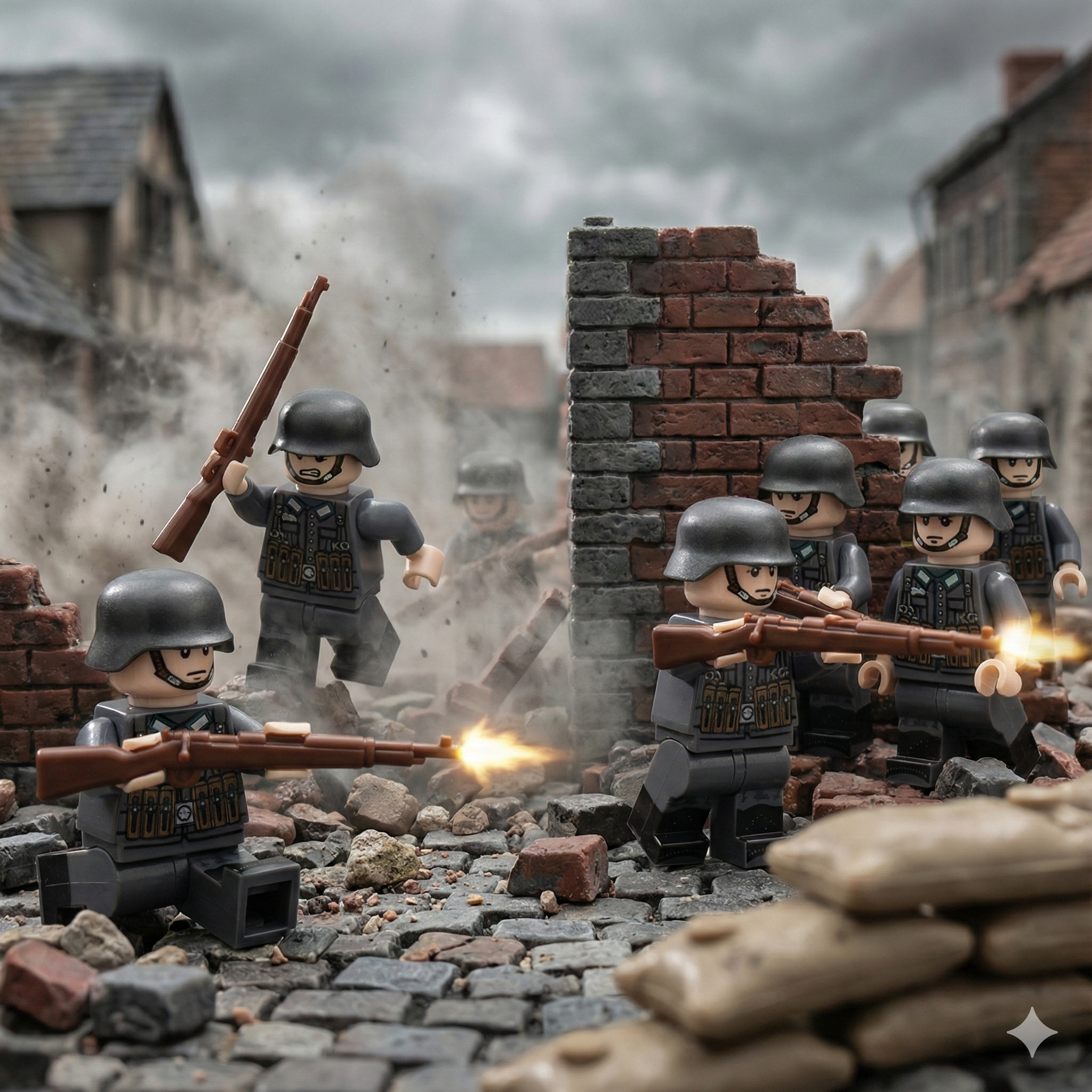 181st Infantry Division German WWII Soldiers (24 Figures)