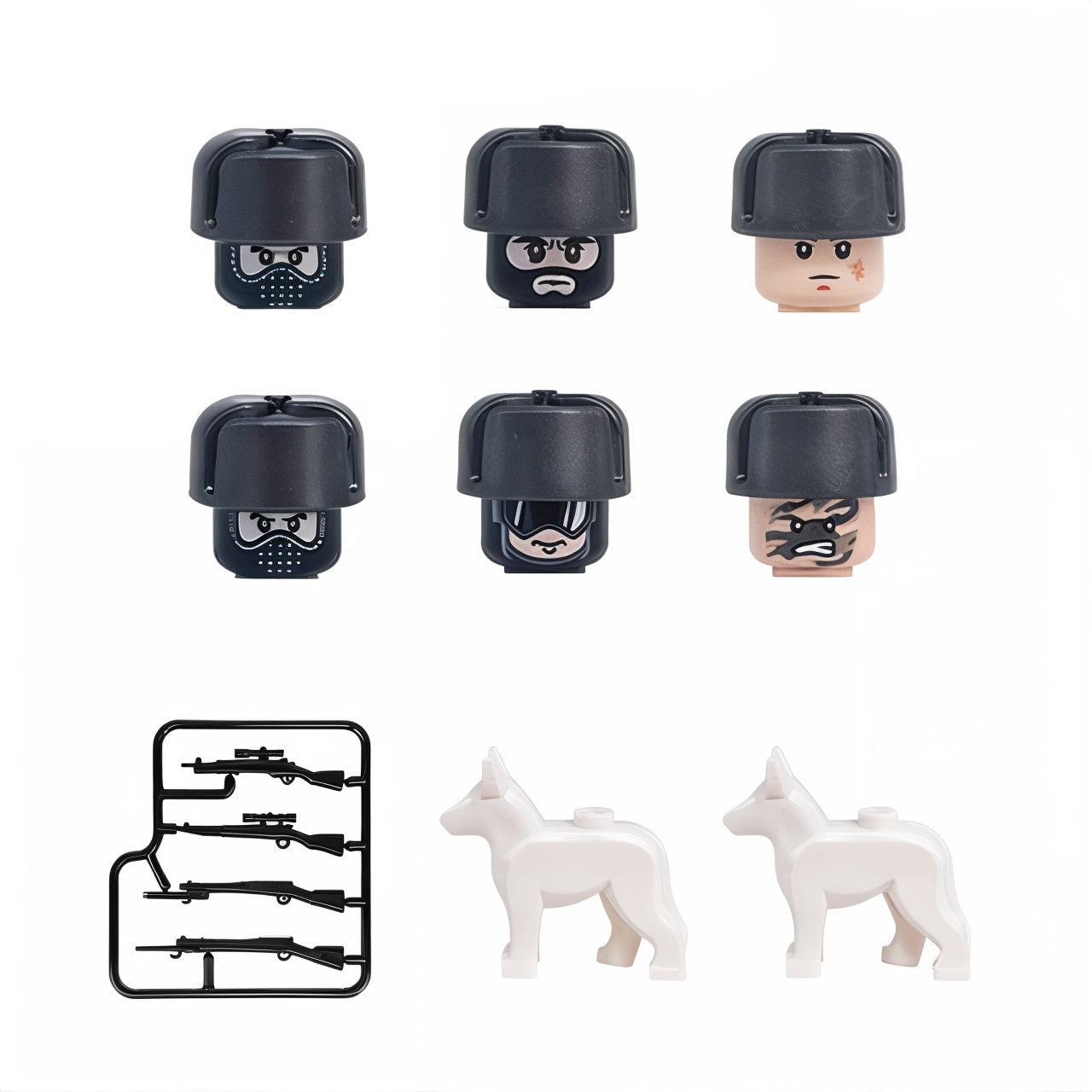 WW2 Soviet Union Winter Sniper Unit (6 Figures)