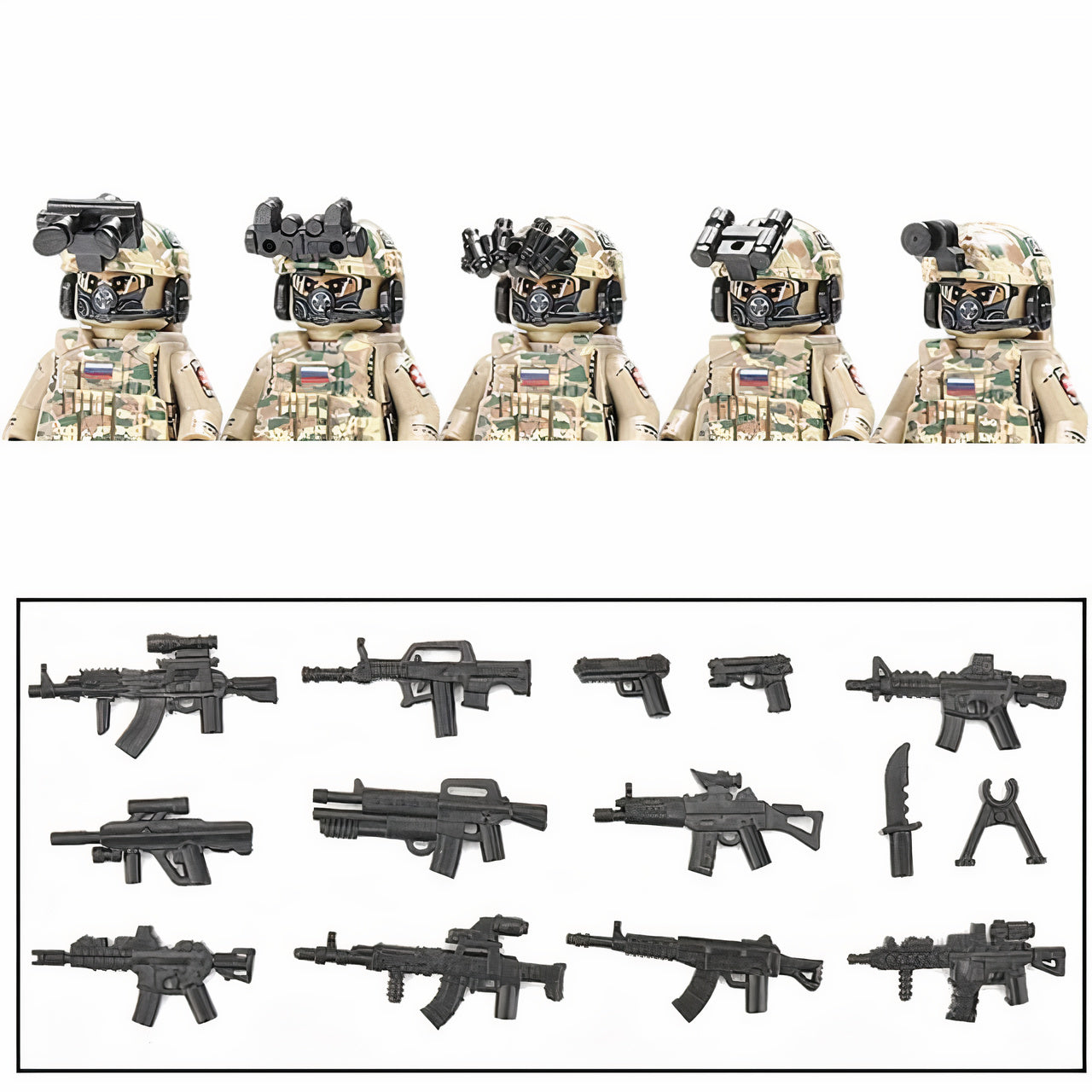 Russian SSO Unit (5 Figures)