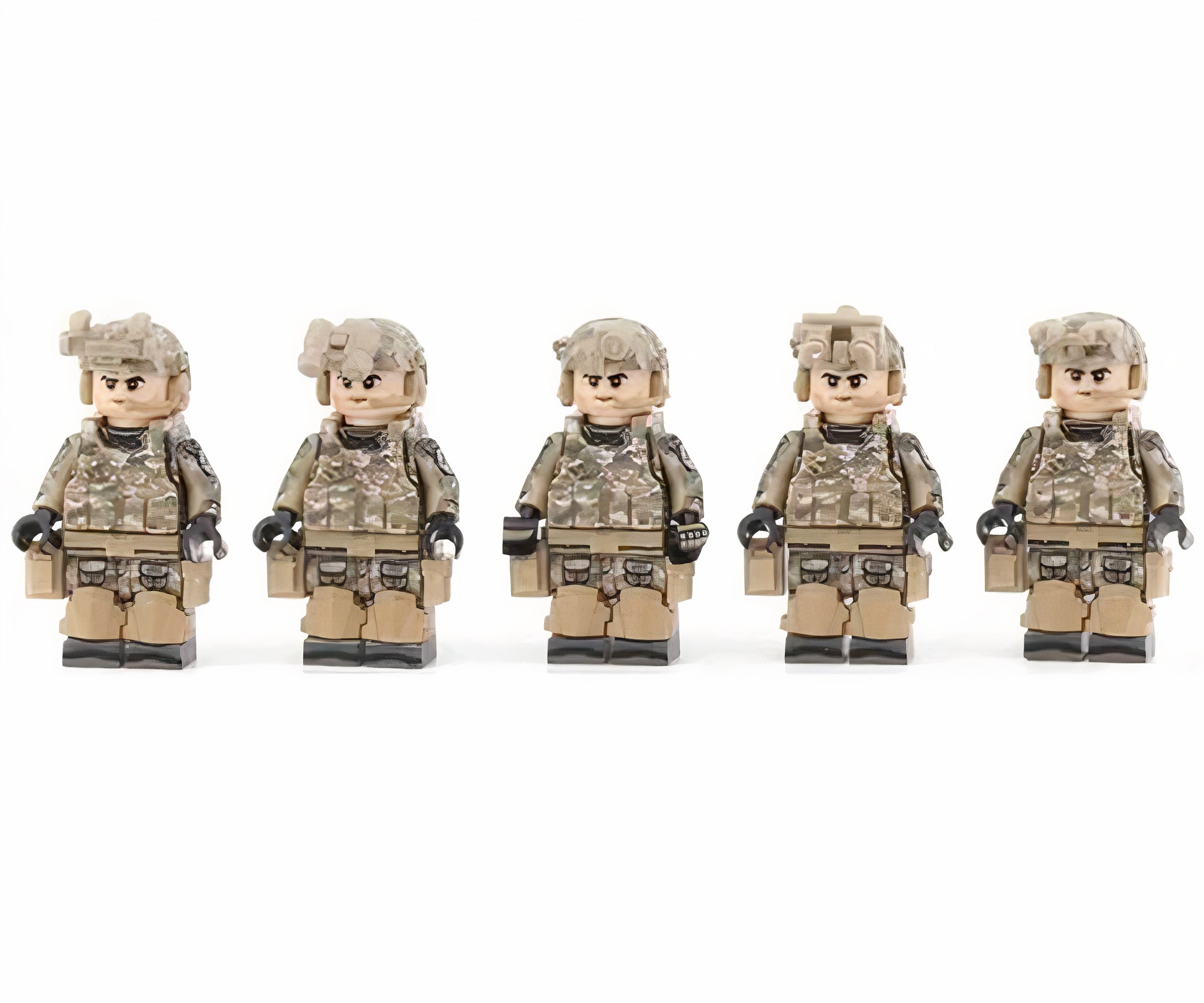 U.S. Army Rangers - Rural Camo (5 Figures)