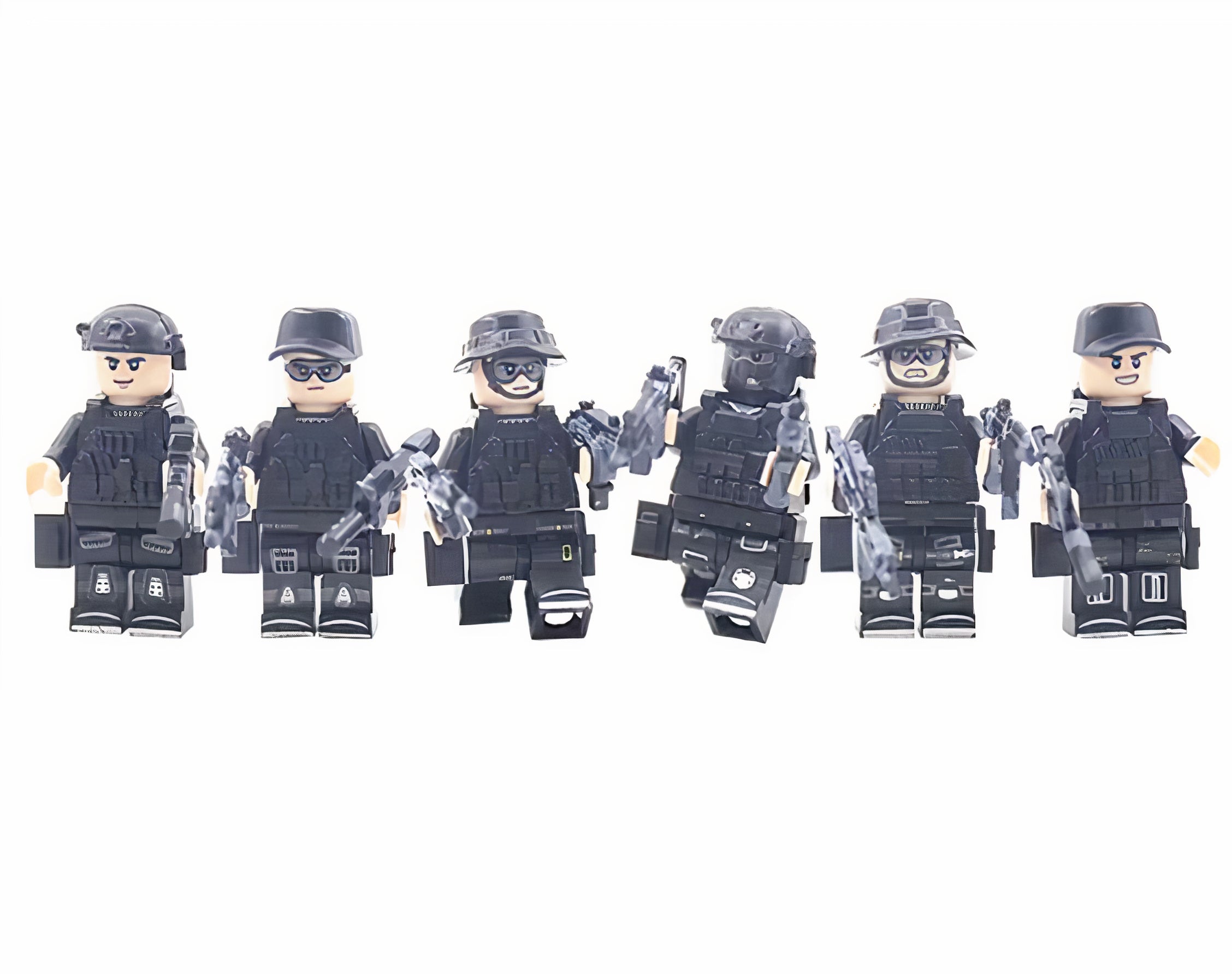 SWAT Tactical Unit (6 Figures)
