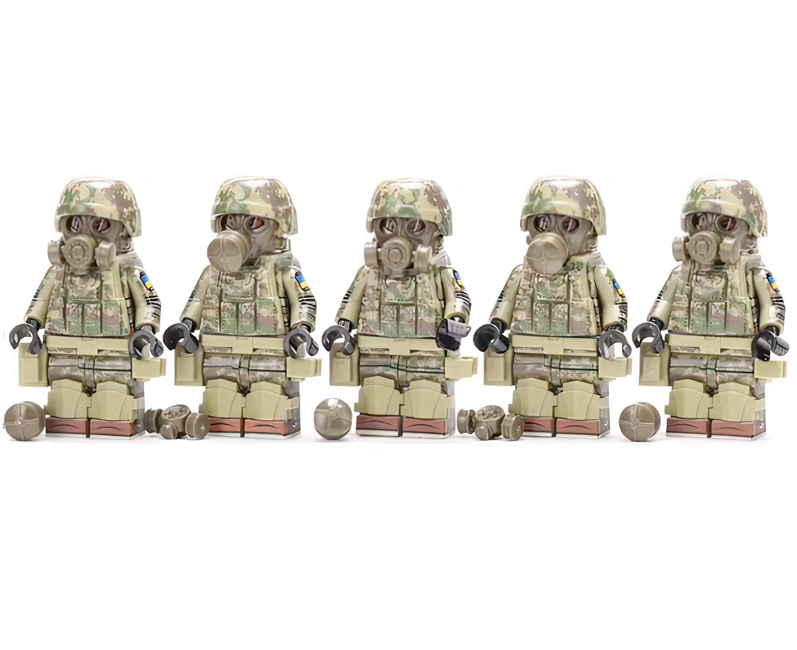 Ukrainian Biochemical Special Forces (5 Figures)