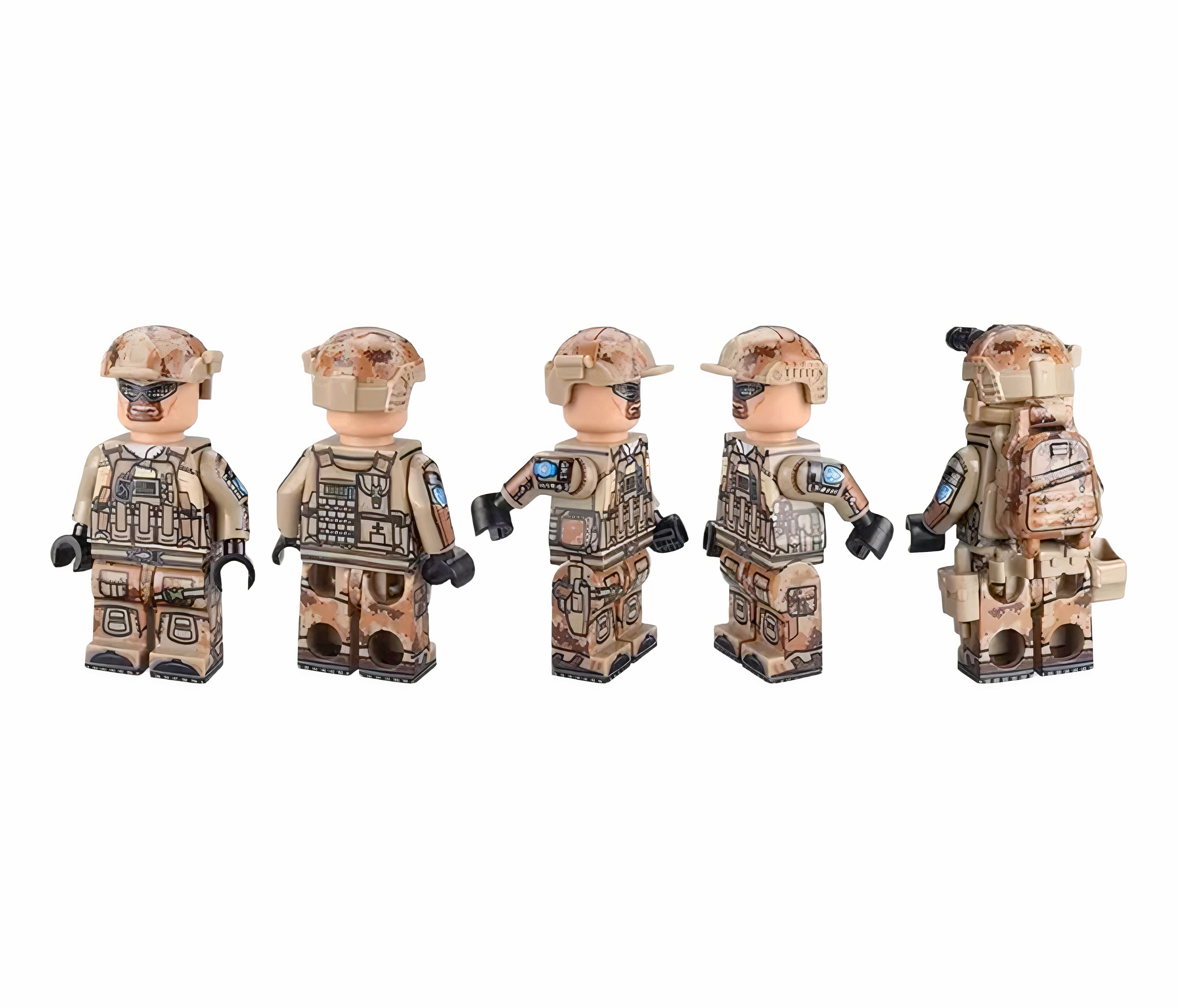 U.S. Army Special Forces Command Unit (5 Figures)