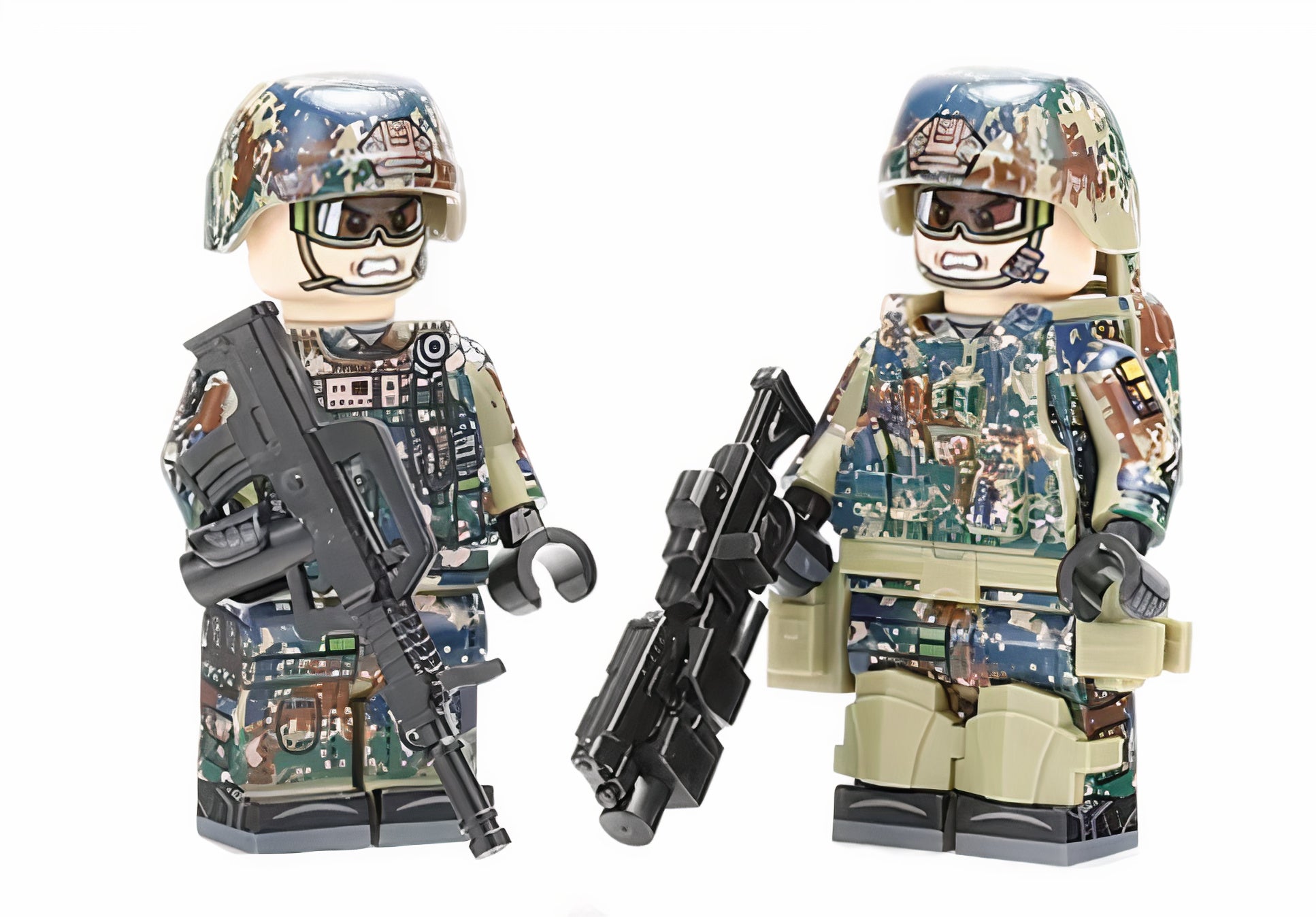 U.S. Army Rangers - Marpat Camo (5 Figures)
