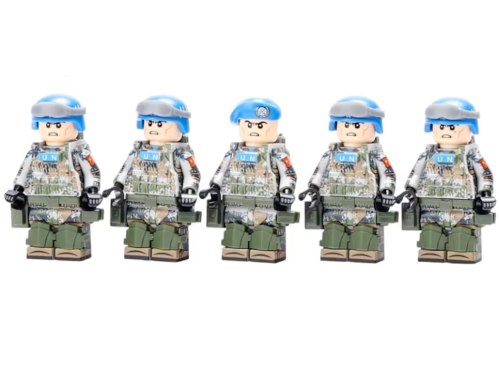 UN Peacekeeper Unit 5 Figures