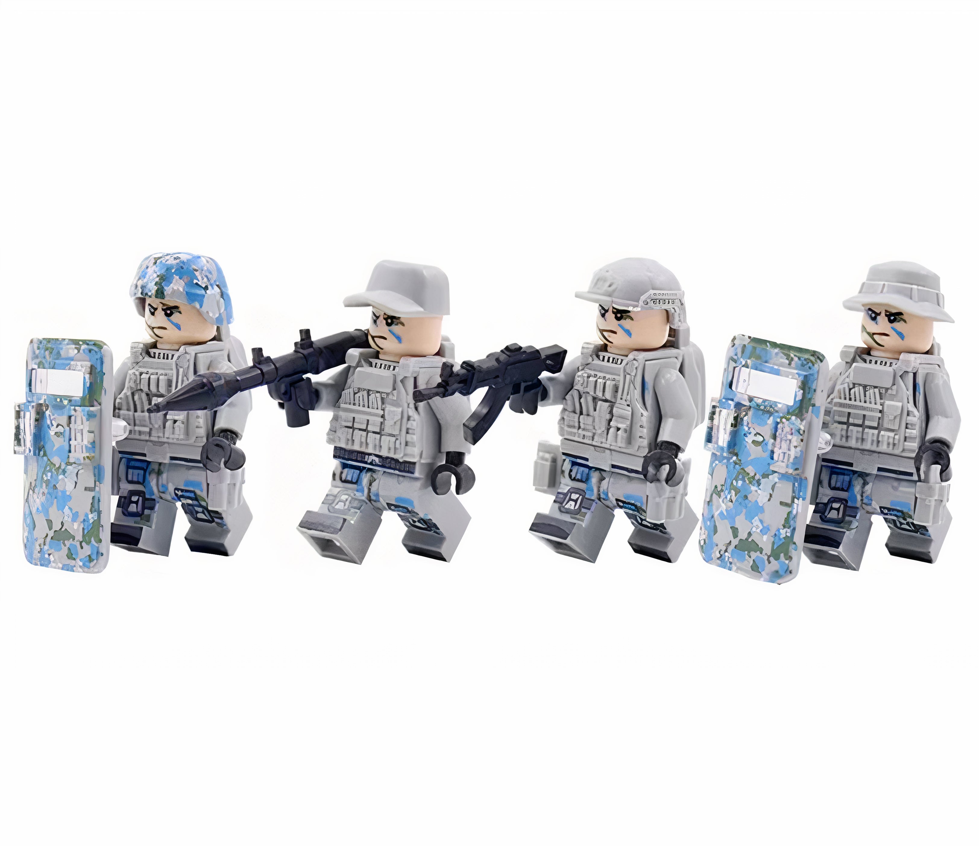 SWAT Team - Winter Camo (5 Figures)