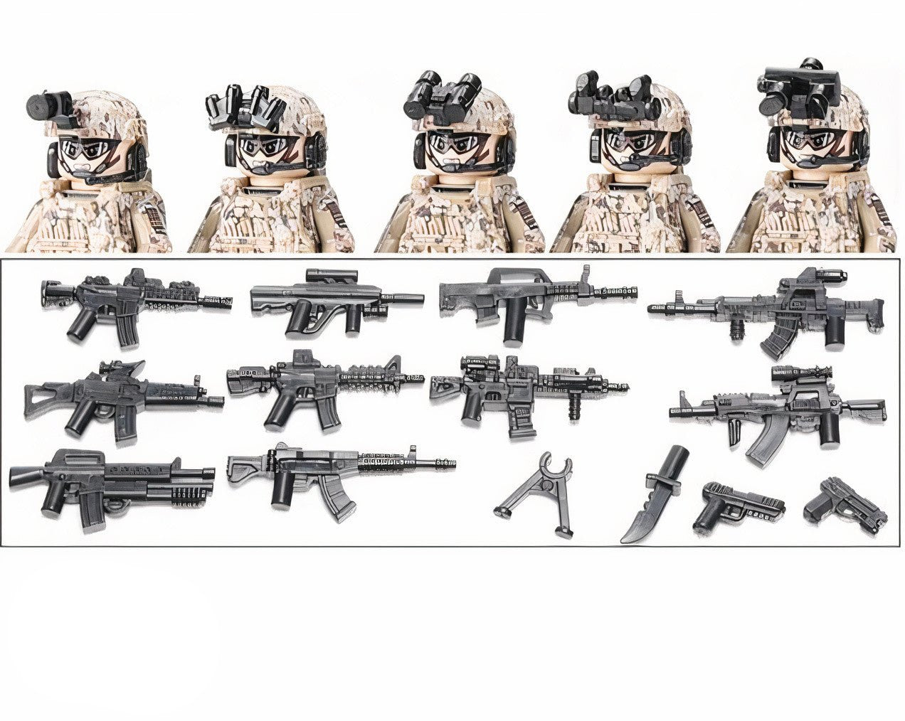 U.S. Navy SEALs (5 Figures)