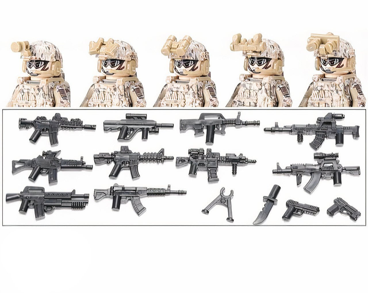U.S. Navy SEALs (5 Figures)
