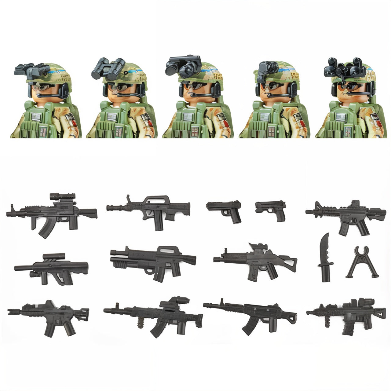 U.S. Delta Force Unit (5 Figures)