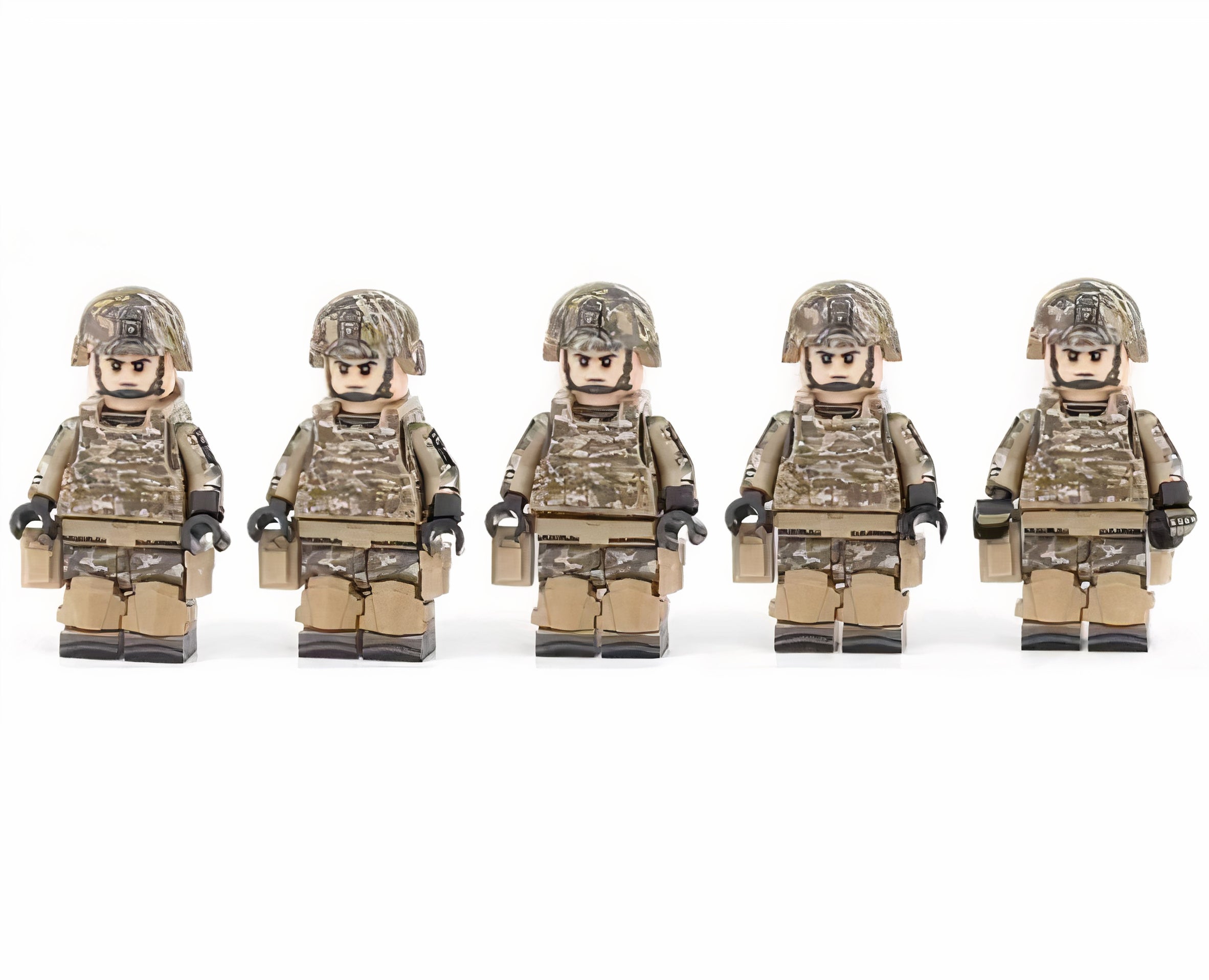 U.S. Army 101st Airborne Unit - Woodland Camo (5 Figures)