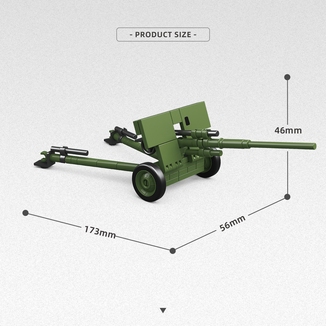 57mm Anti-Tank Gun ZIS-2 & T-20 Armored Tractor