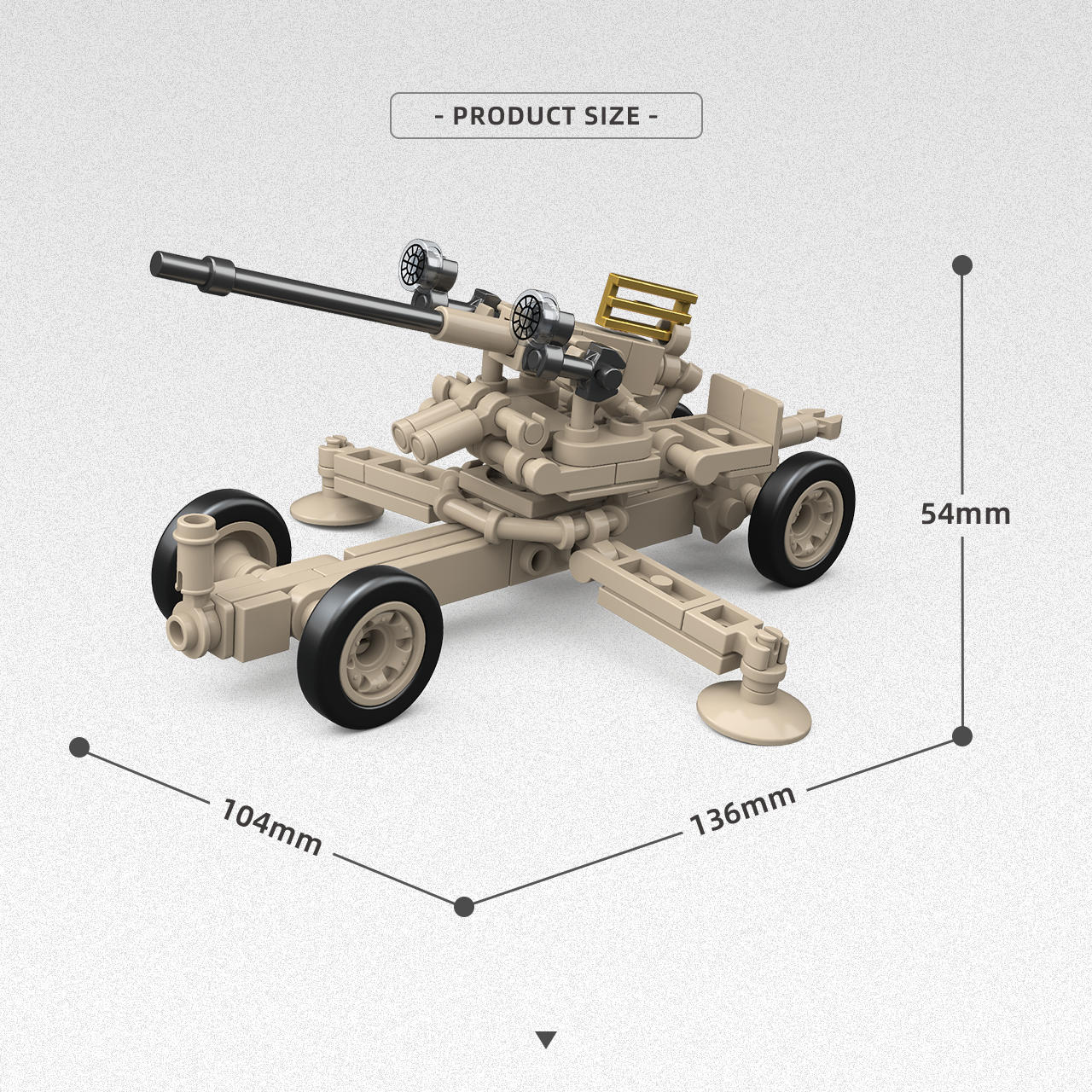 Bofors 40mm L/60 Auto-Cannon & CCKW 6×6