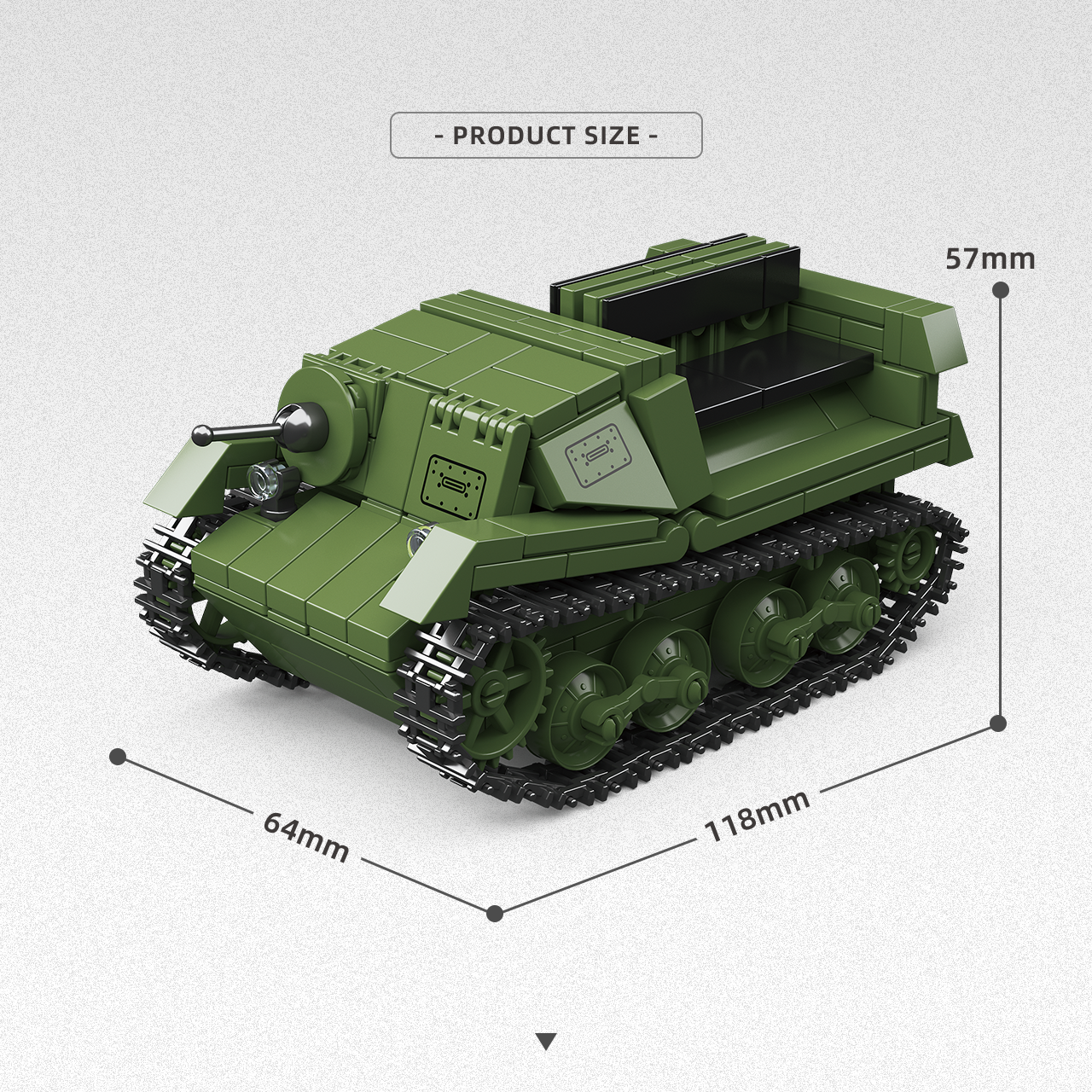 57mm Anti-Tank Gun ZIS-2 & T-20 Armored Tractor