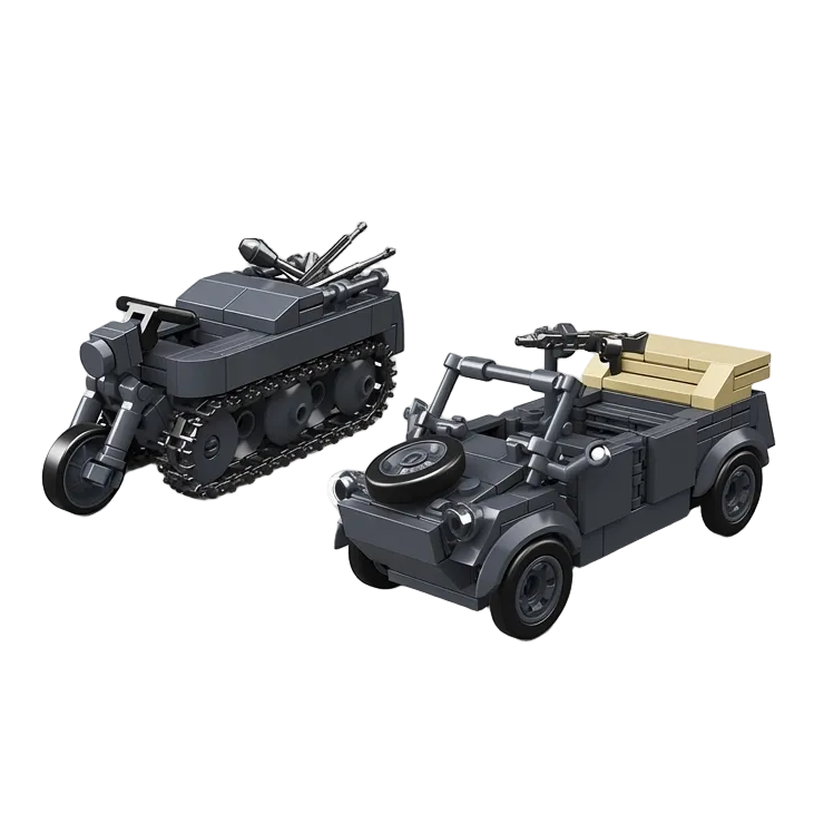 Sd.Kfz.2 Kettenkrad & Kübelwagen