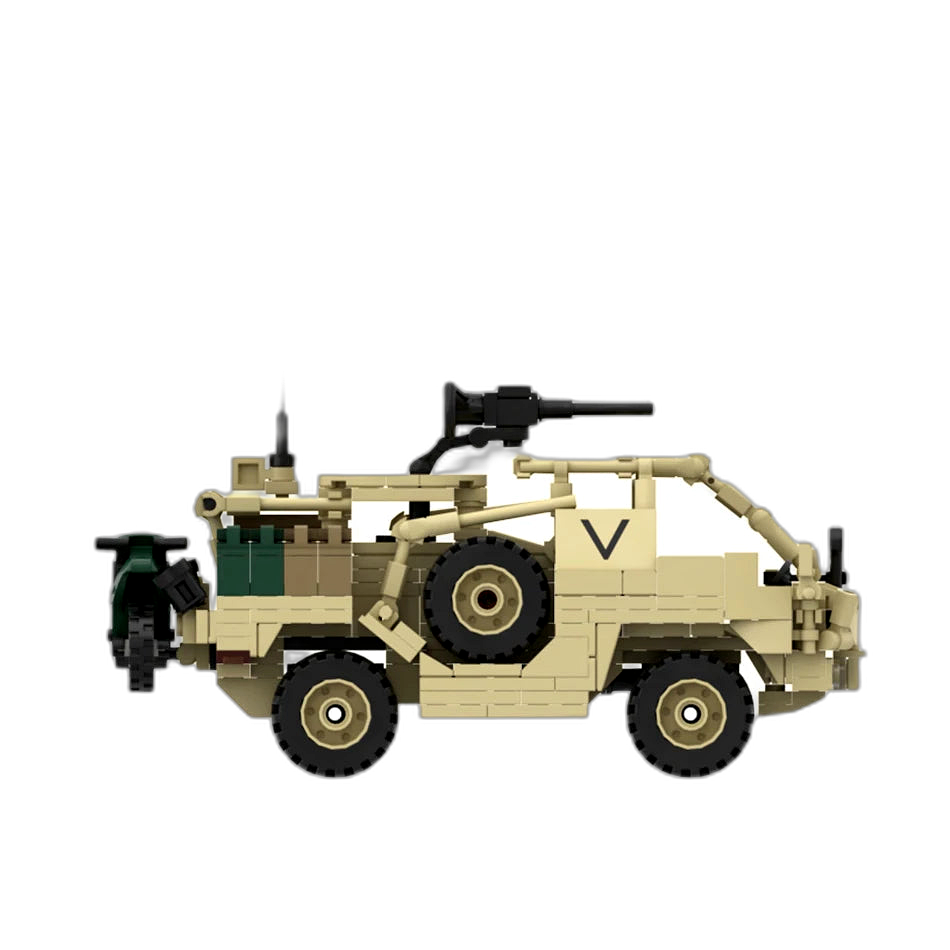 British Jackal MWMIK Armoured Vehicle