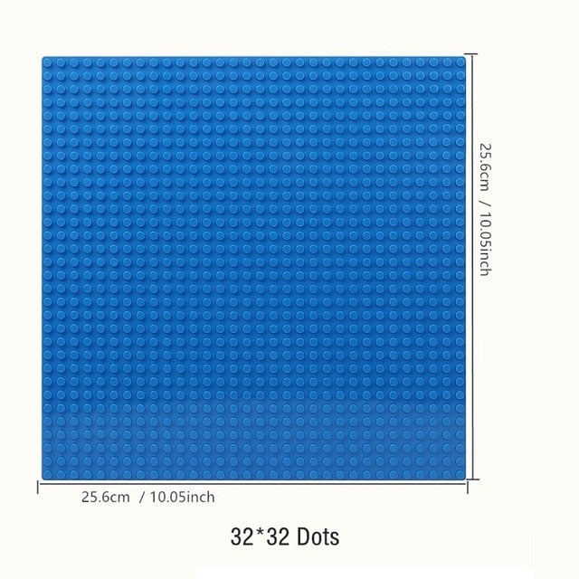 Lego blue baseplate online 32x32