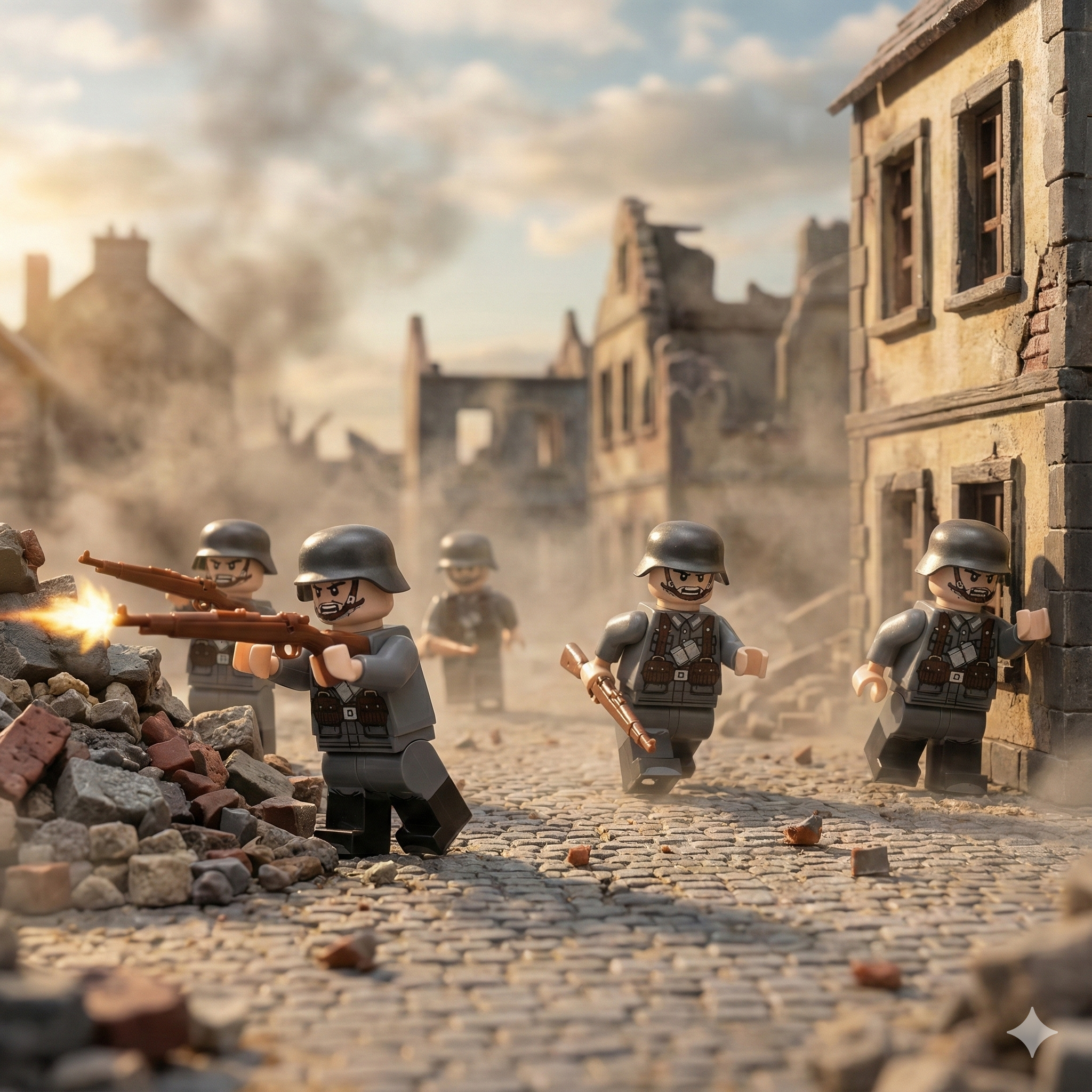 163rd Infantry Division German WWII Soldiers (24 Figures)