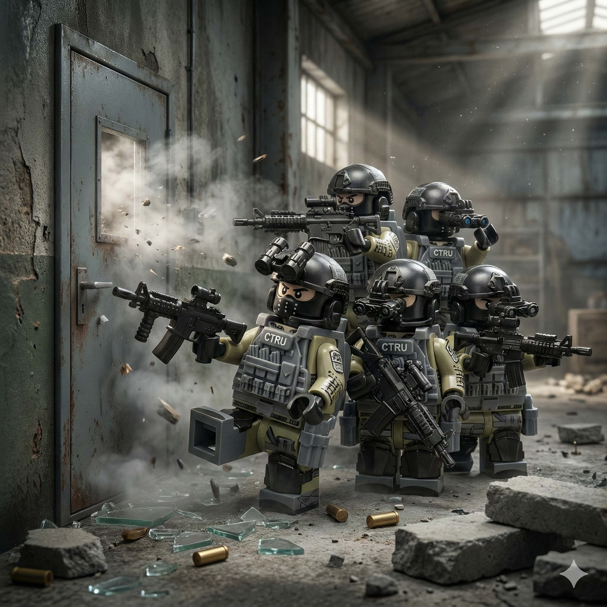 Counter Terrorism Response Unit (5 Figures)