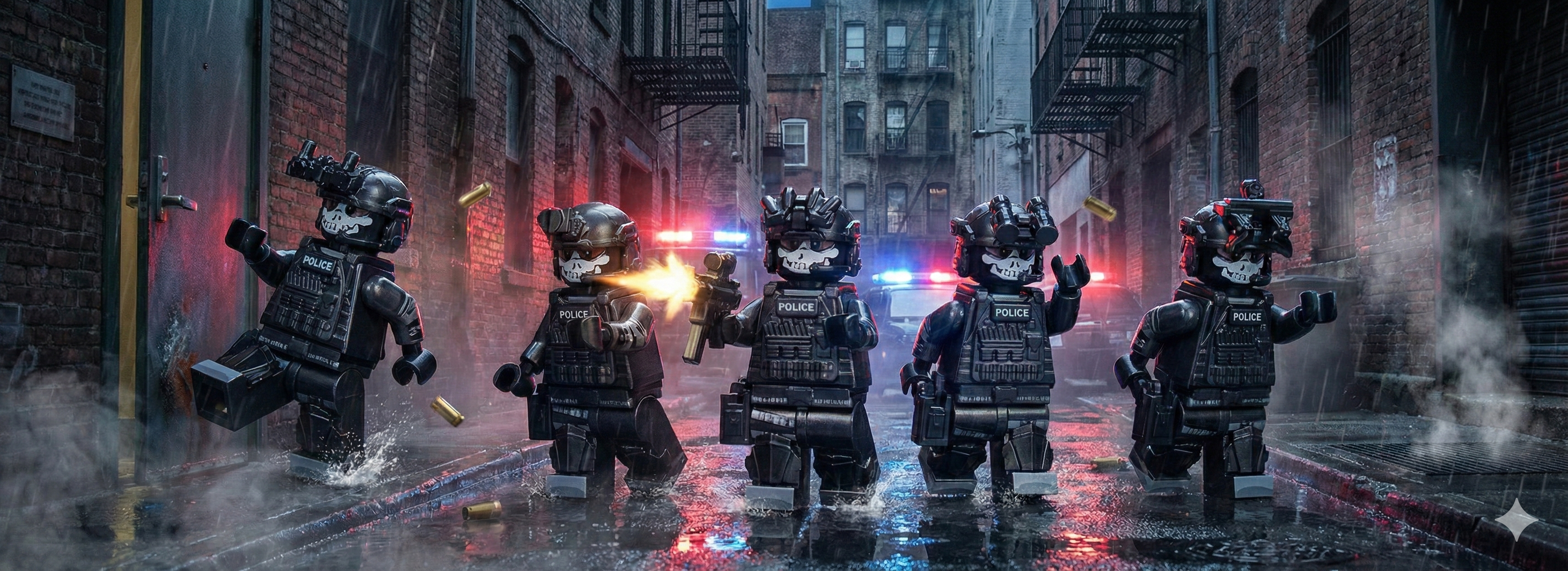 SWAT Ghost Unit (5 Figures)