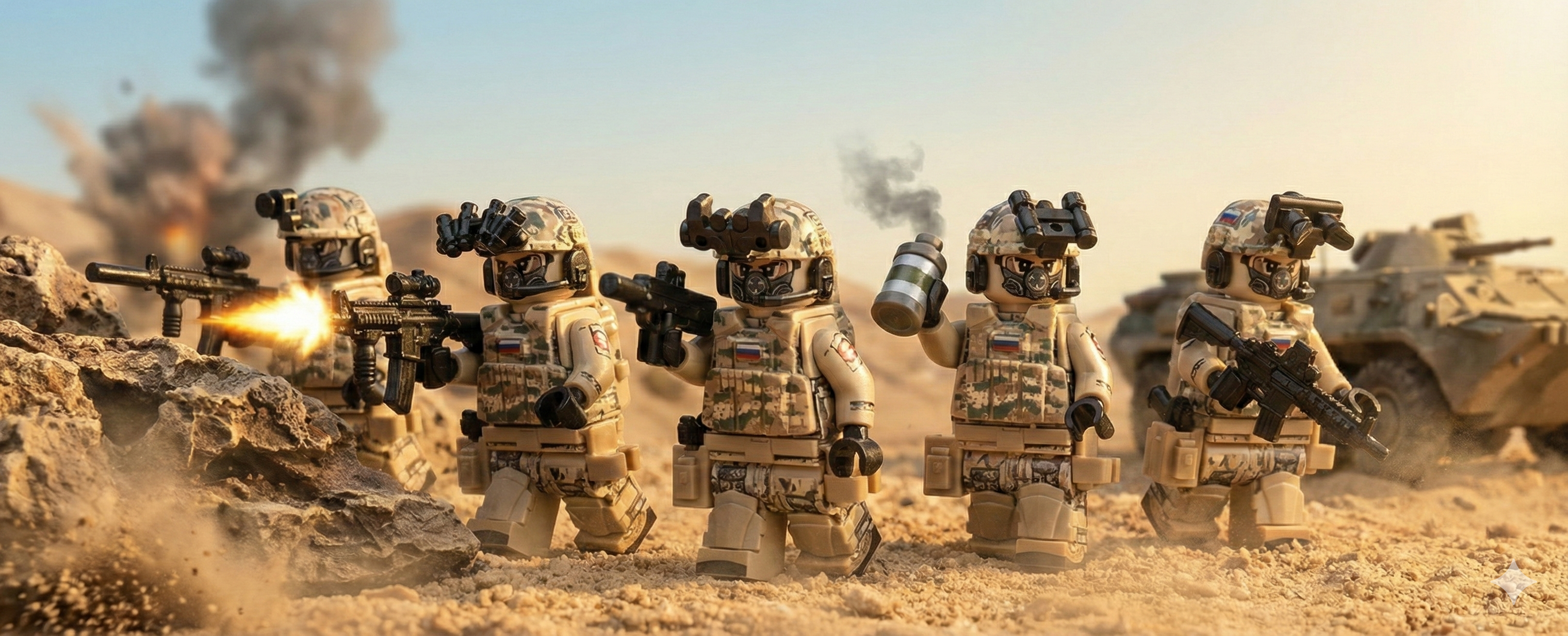 Russian SSO Unit (5 Figures)