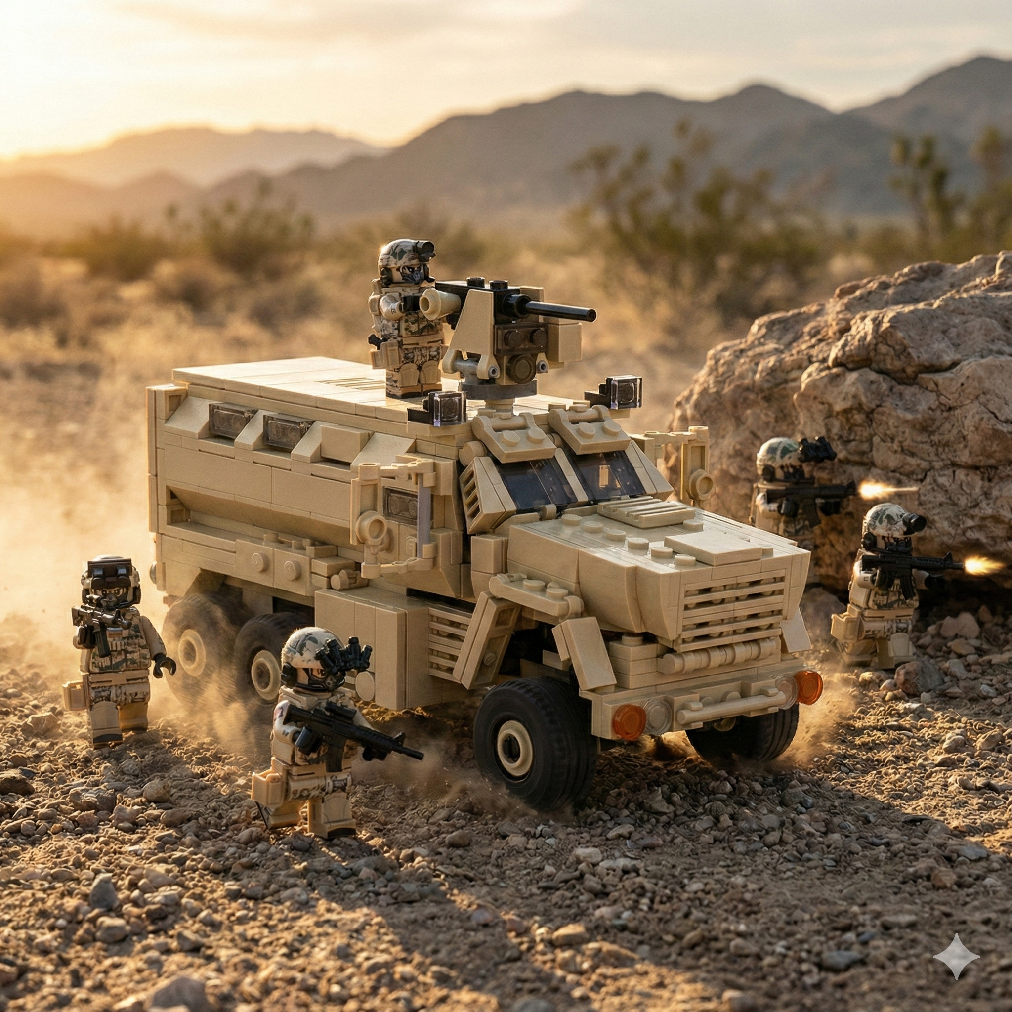 U.S. Couger 6x6 MRAP