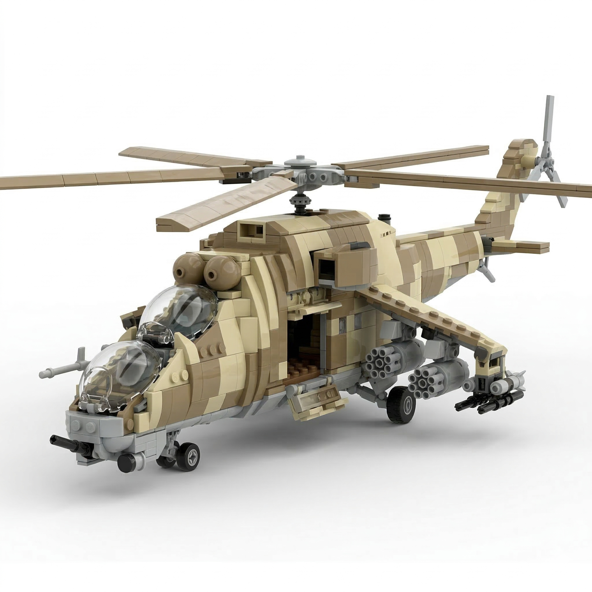 Mi-24 Hind Attack Helicopter