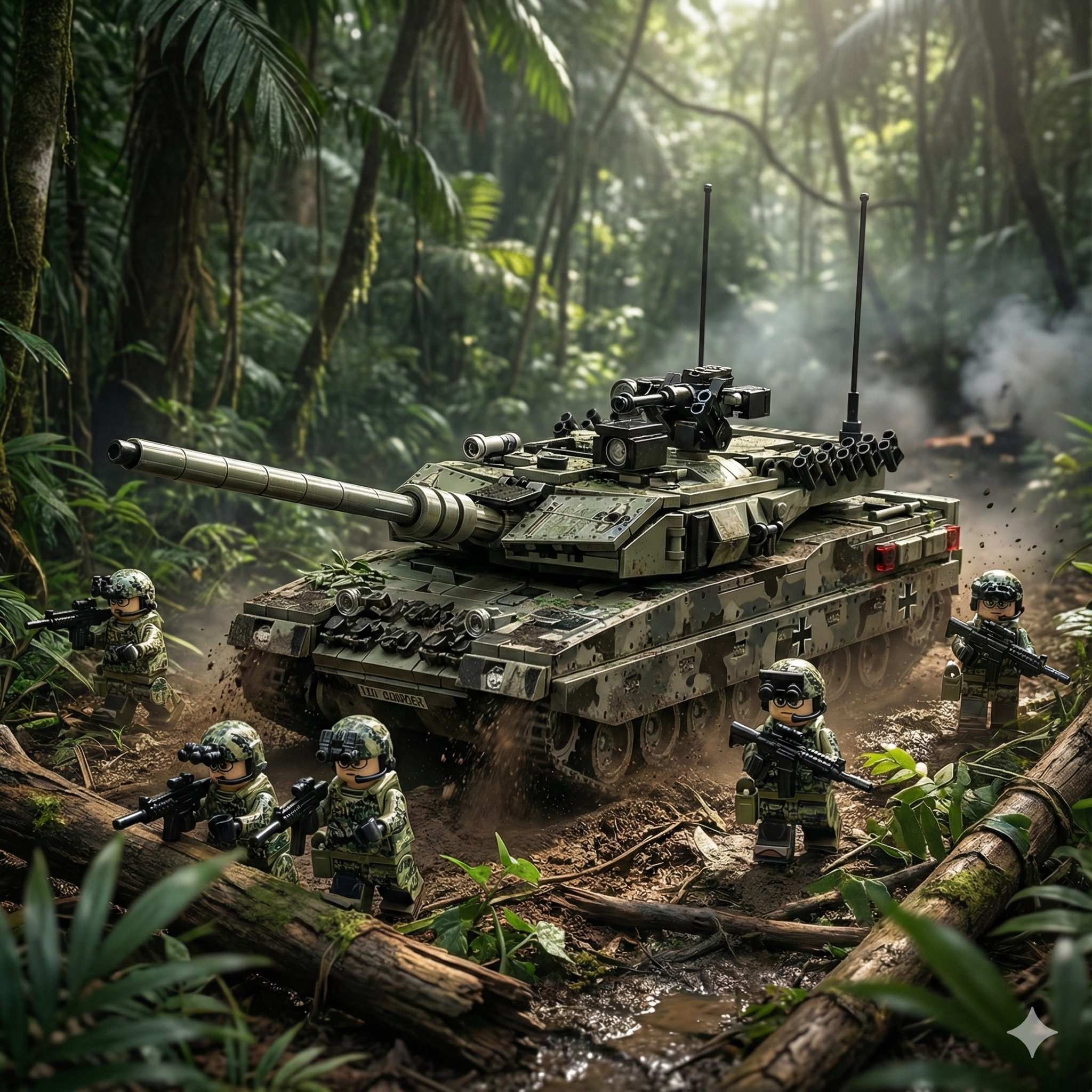 German Leopard 2 Urban Camo