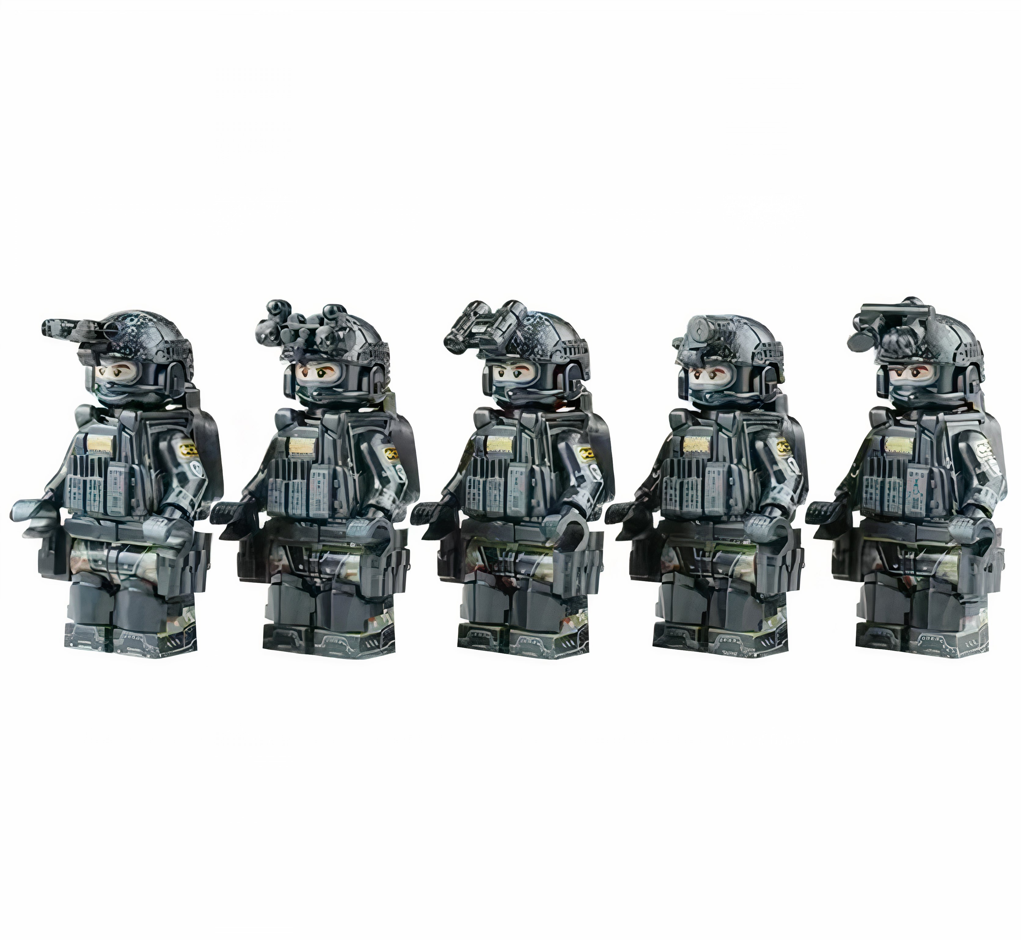 Russian FSB Unit - Night Camo (5 Figures)