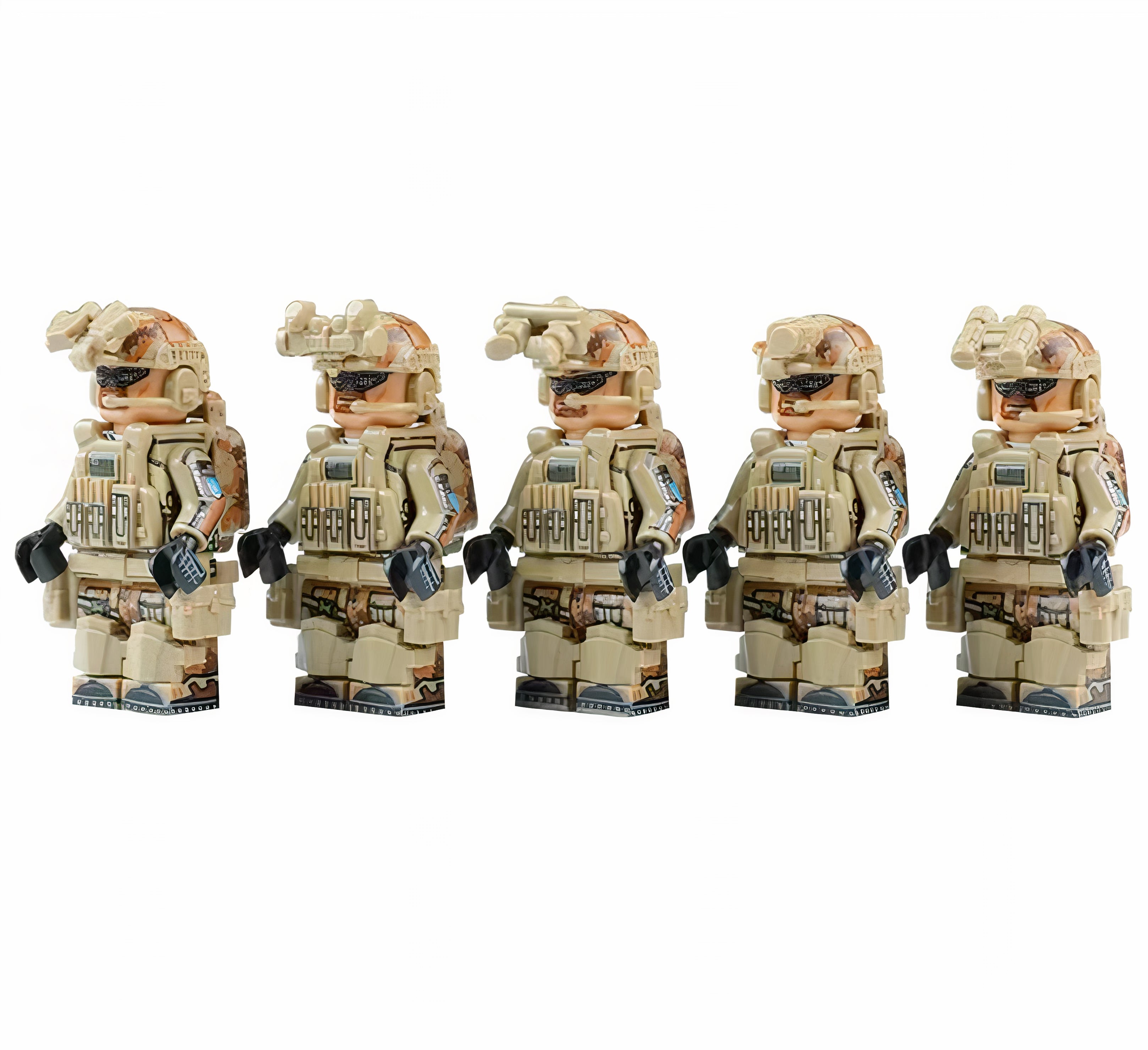 U.S. Army Special Forces Command Unit (5 Figures)