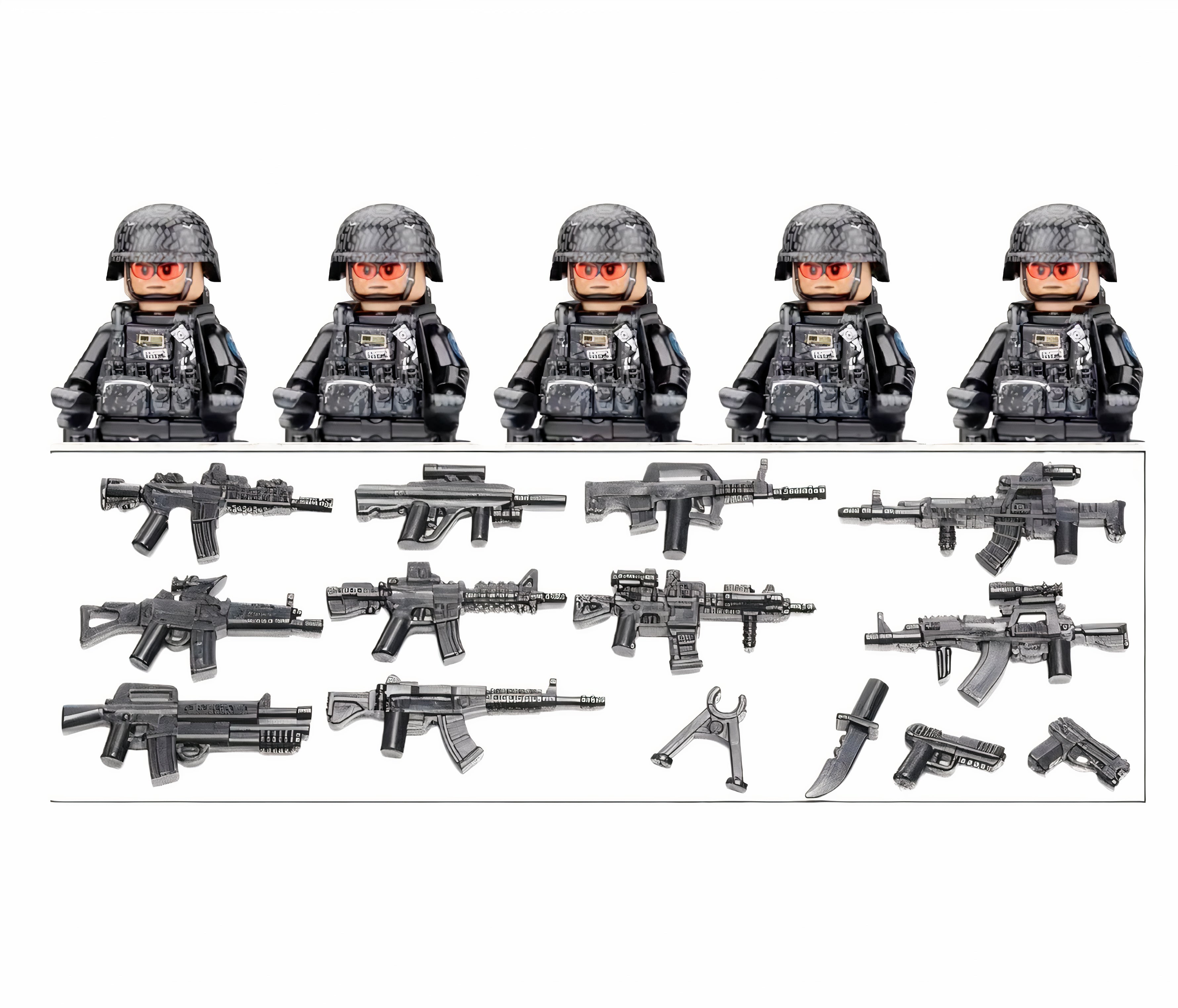 NYPD Special Ops (5 Figures)