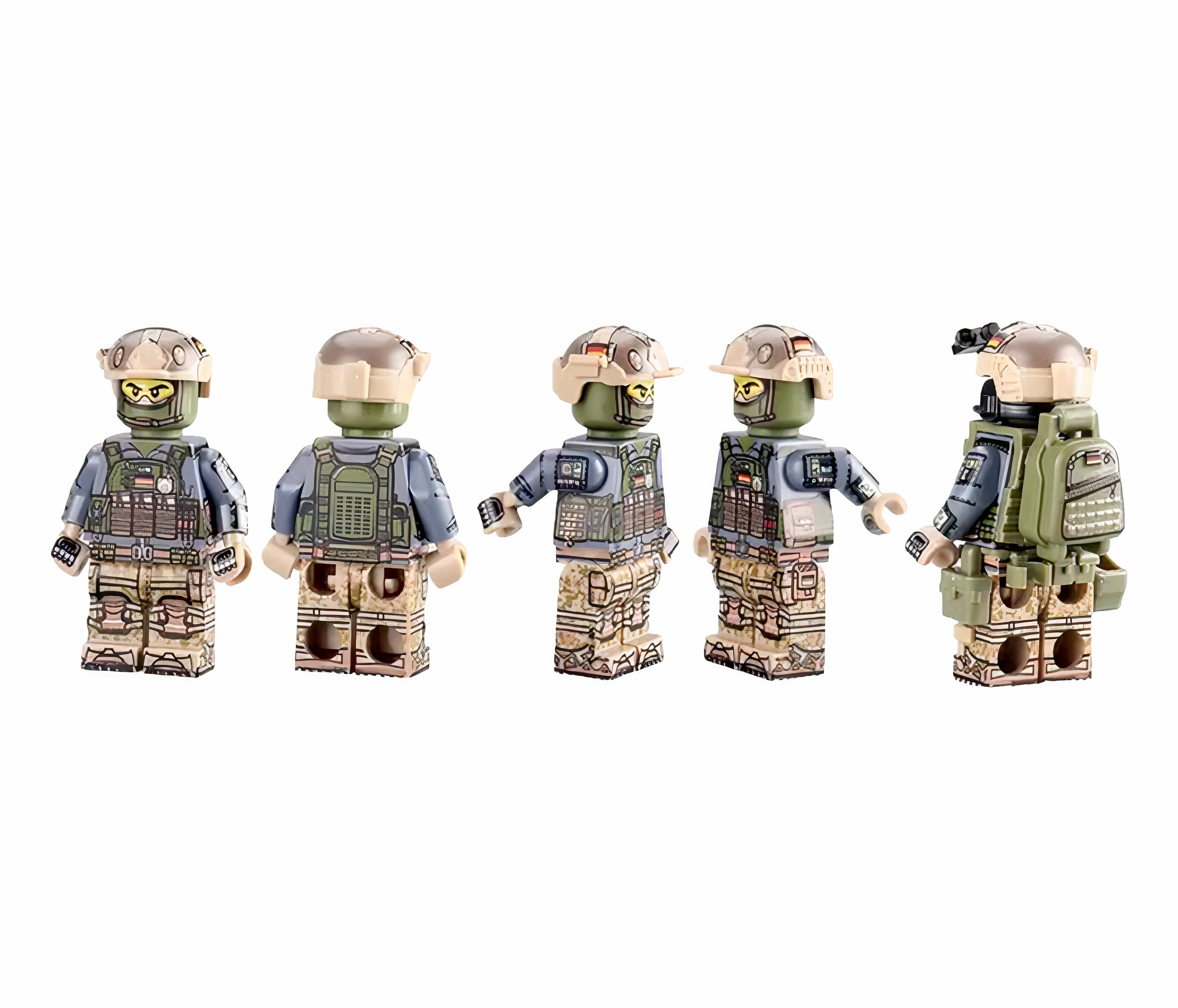 German Urban KSK Special Forces (5 Figures)