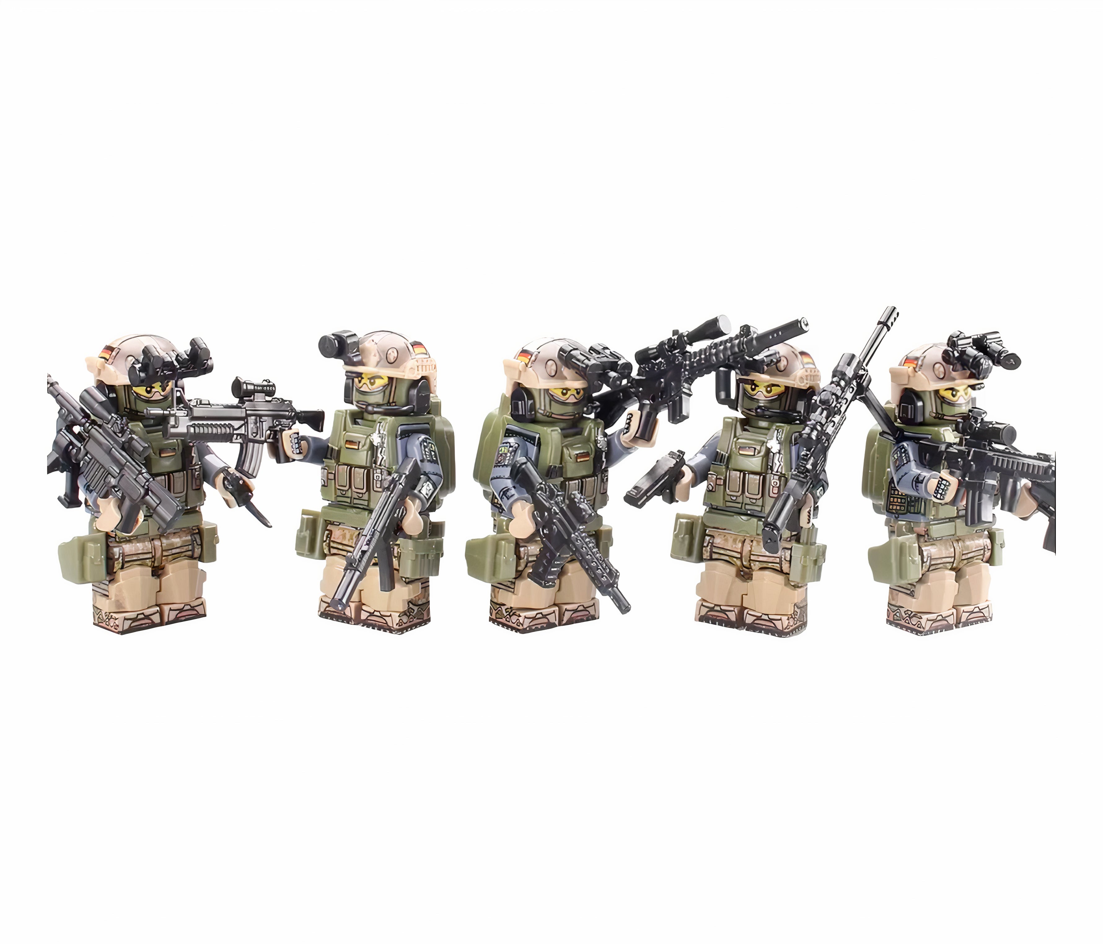 German Urban KSK Special Forces (5 Figures)